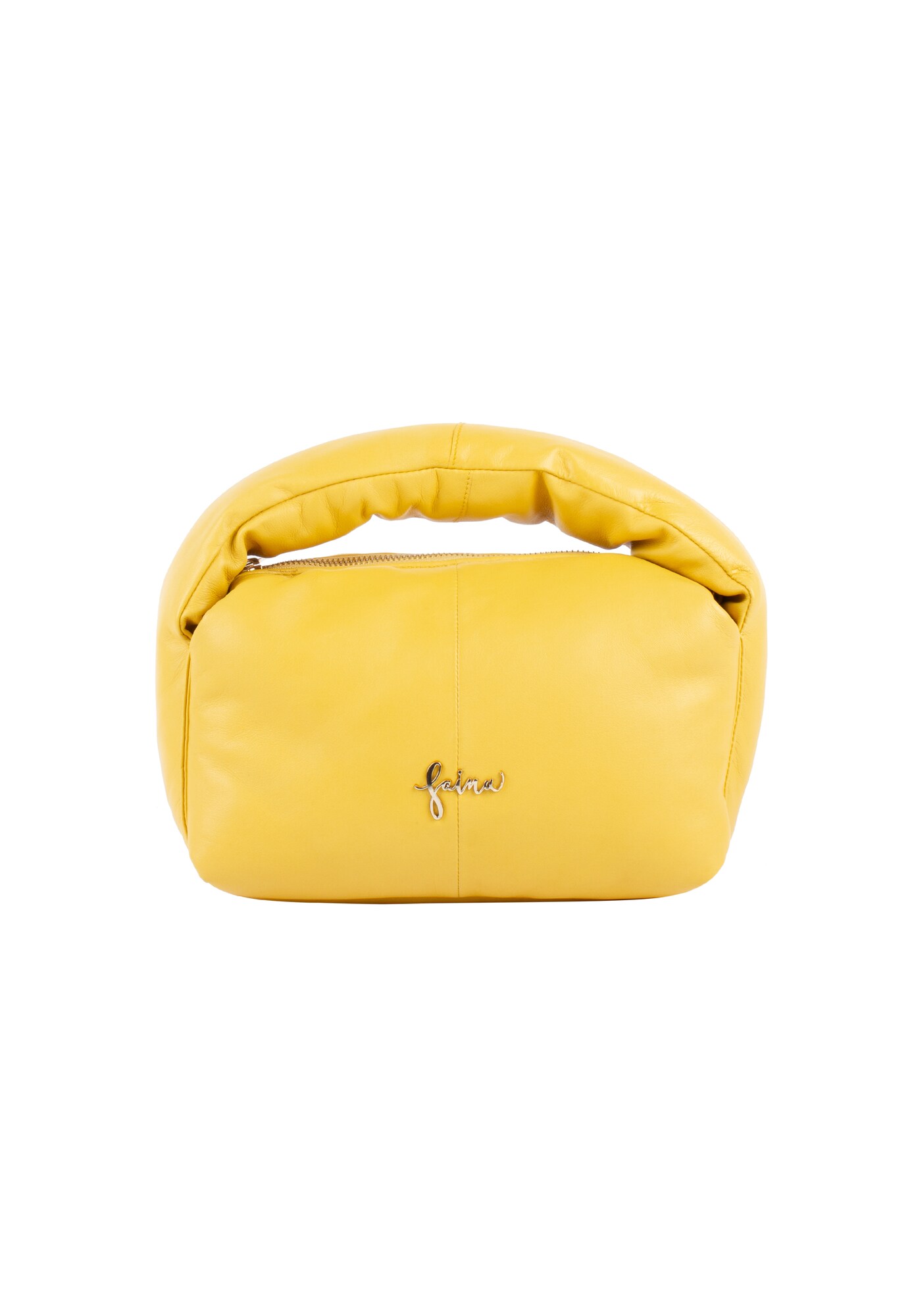 Faina Bolso de mano amarillo / oro