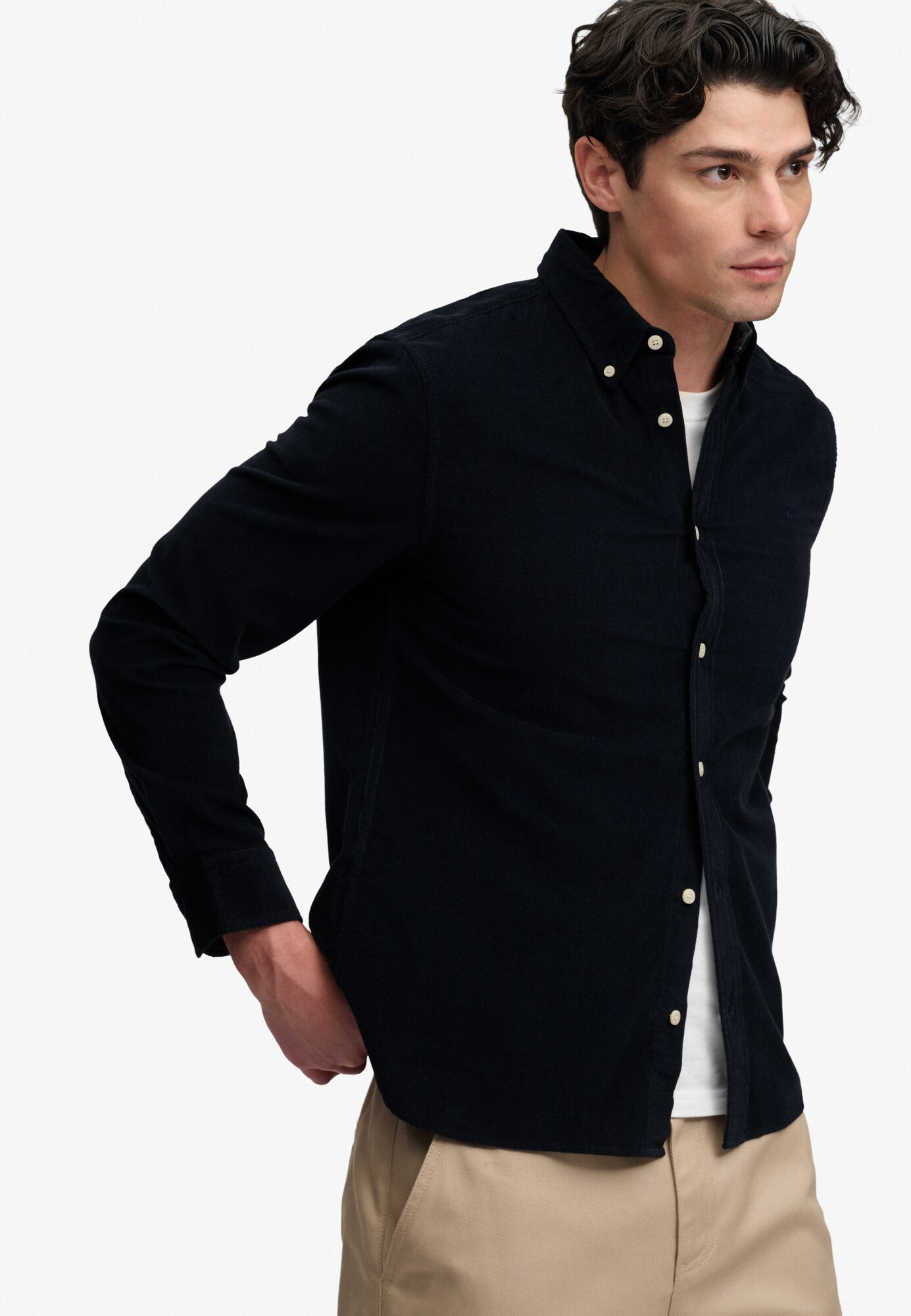 Superdry & Co Camisa 'Classic' marino – imagen 3
