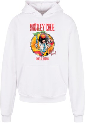 Merchcode Sweatshirt ‘Motley Crue – Allister Fiend SATD’ Honing / Bloedrood / Zwart / Wit