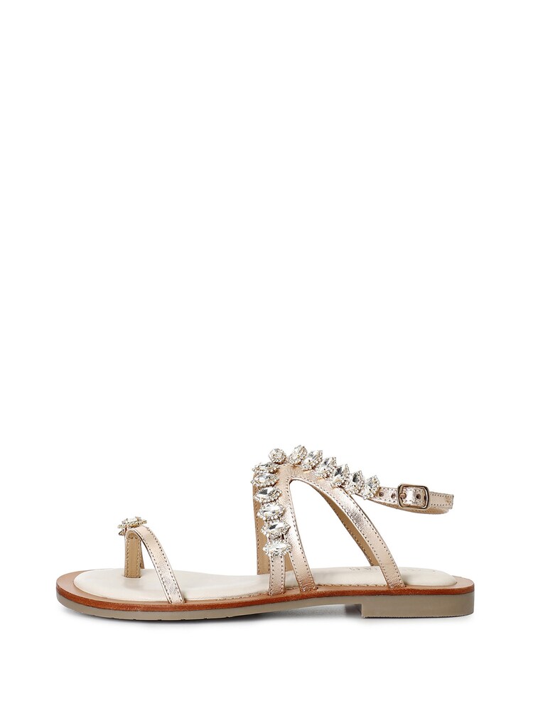 CAFè NOIR Flip Flops Damen Größe 35 gold / rosé