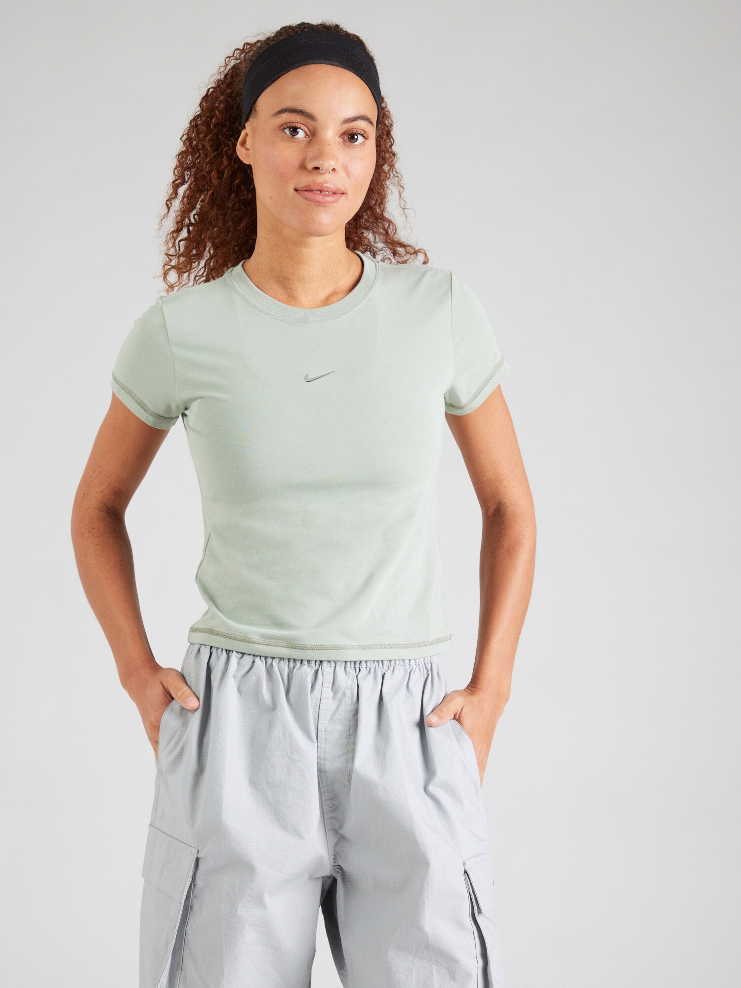 Nike Sportswear Póló  pasztellzöld termék 2. képe