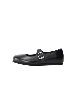 BIRKENSTOCK Bailarinas con hebilla 'Santa Clarita LENA'  negro