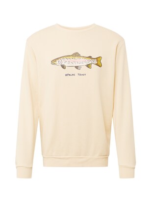 Shiwi Sweatshirt ‘Go Fish’ Beige / Gemengde kleuren