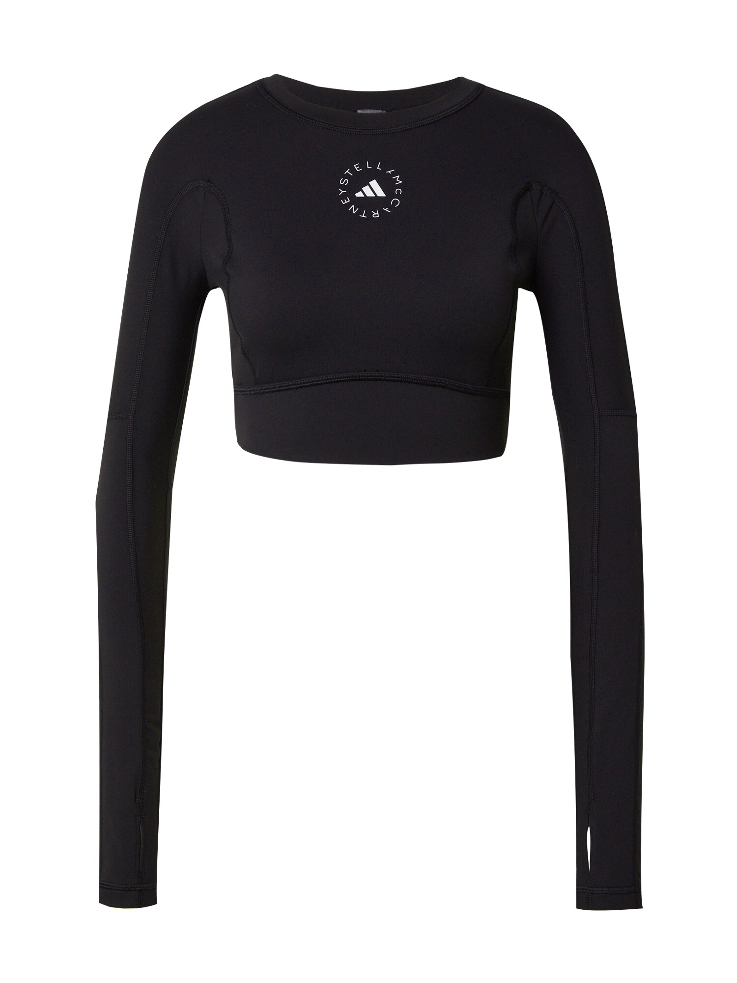 ADIDAS BY STELLA MCCARTNEY Tricou funcțional  negru / alb