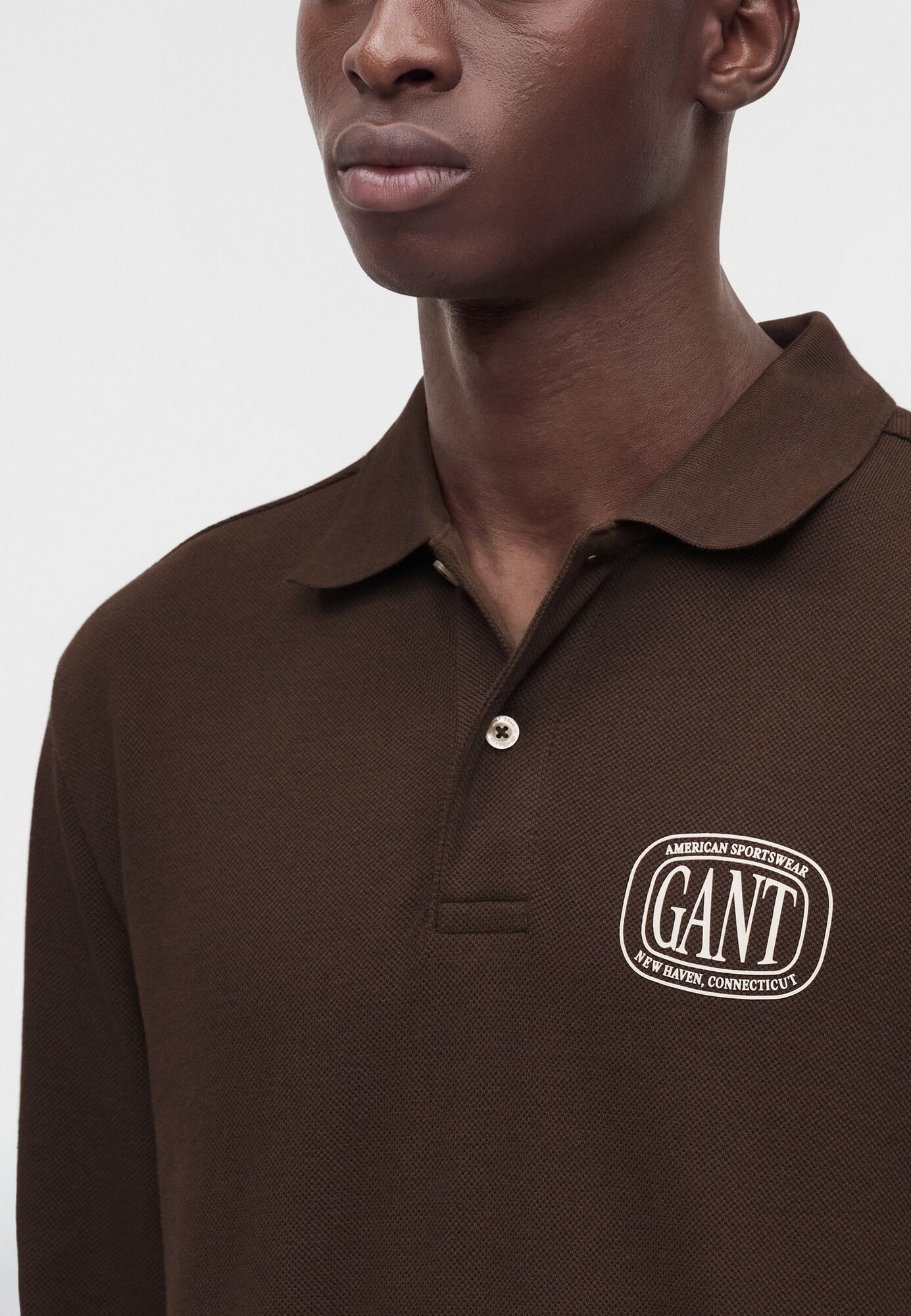 GANT Camiseta negro / blanco – imagen 6