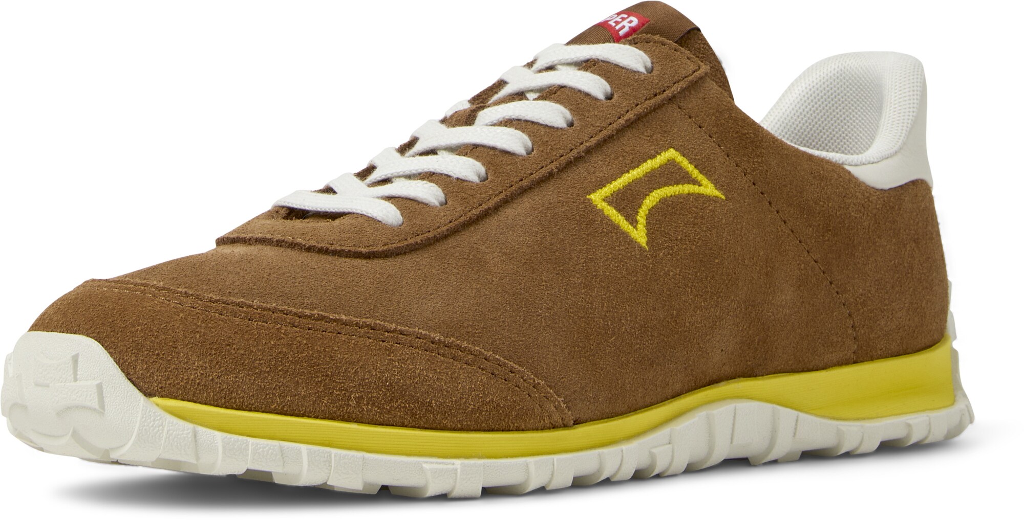 CAMPER Zapatillas deportivas bajas 'Drift Walk' marrón / amarillo / blanco