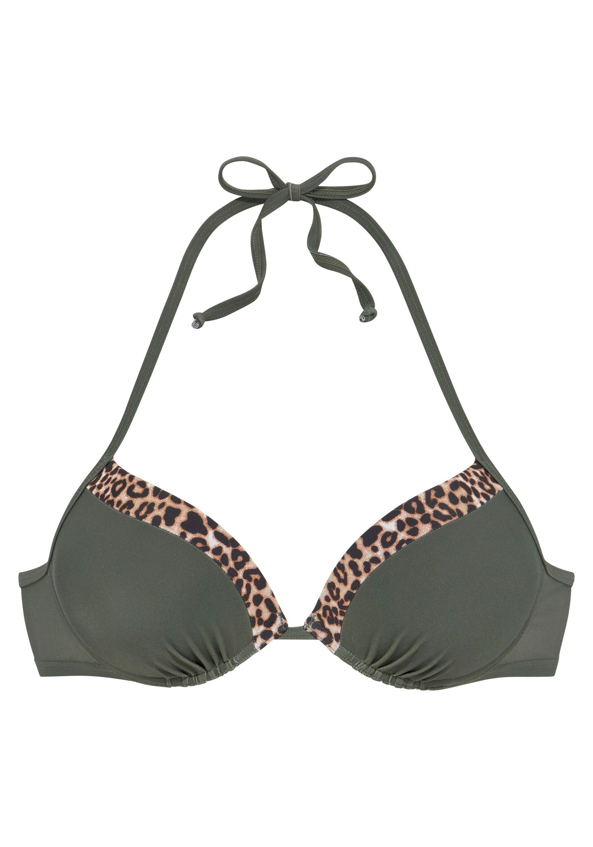 LASCANA Bikiniöverdel beige / brun bikinis dam
