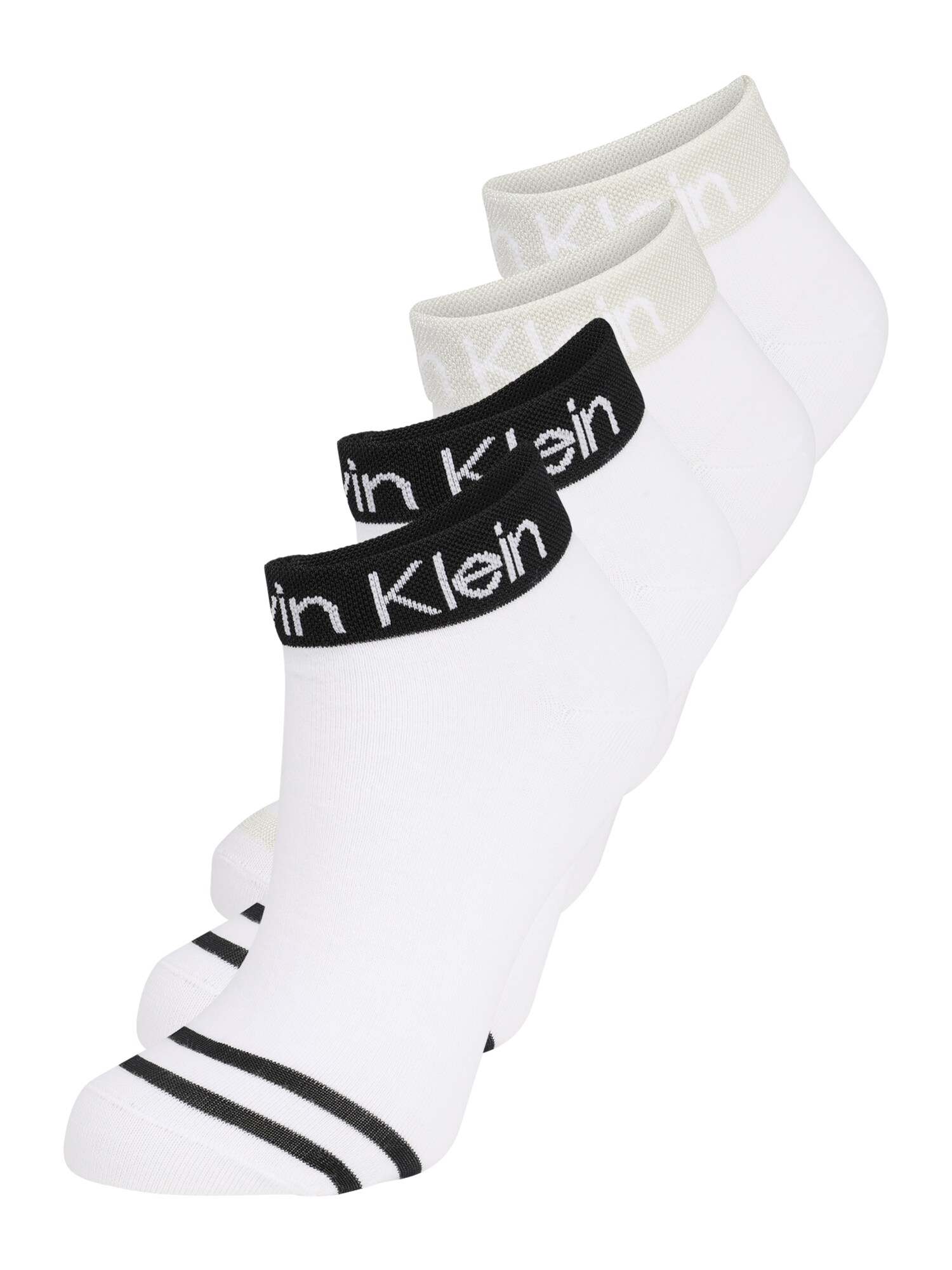 Calvin Klein Underwear Zokni  világosszürke / fekete / fehér akciós termékkép 1