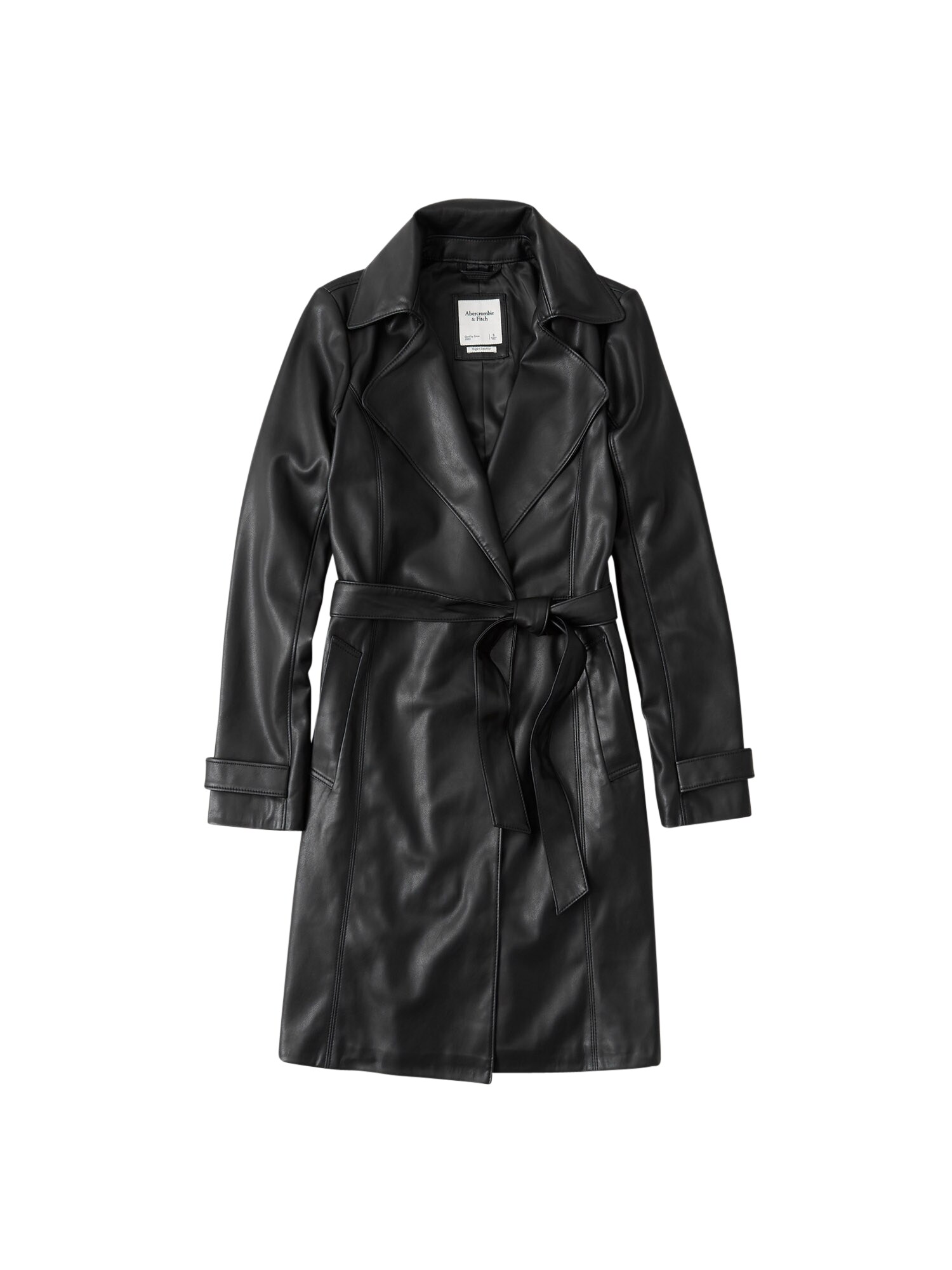 Abercrombie & Fitch Rudeninis-žieminis paltas  juoda