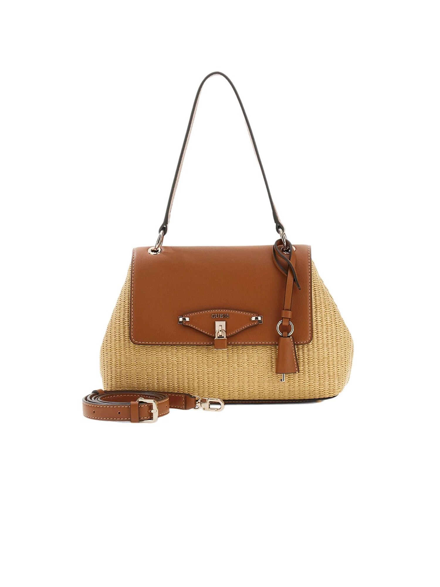 GUESS Bolso de hombro  caramelo
