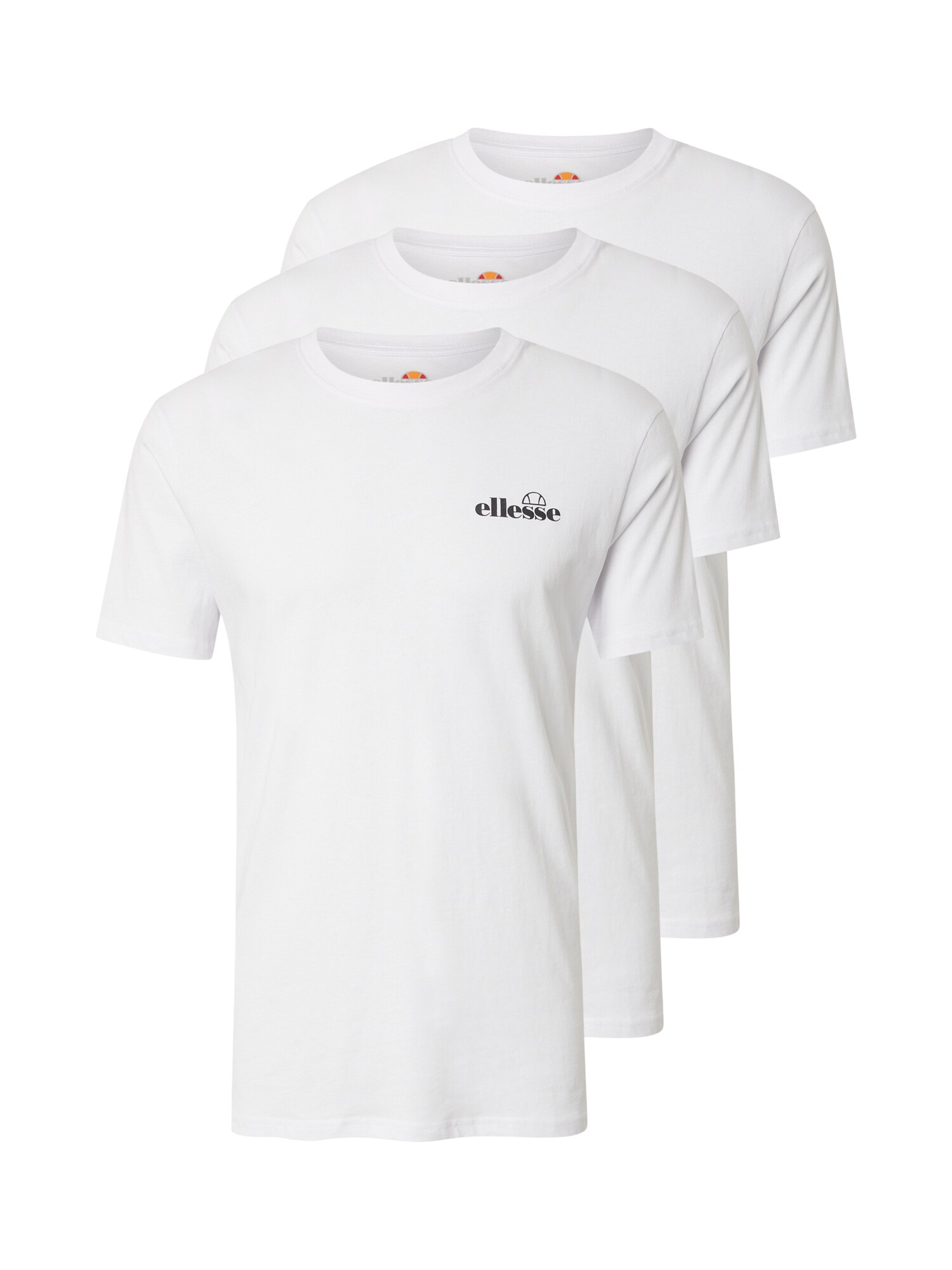 ELLESSE Tricou Azzini  negru / alb