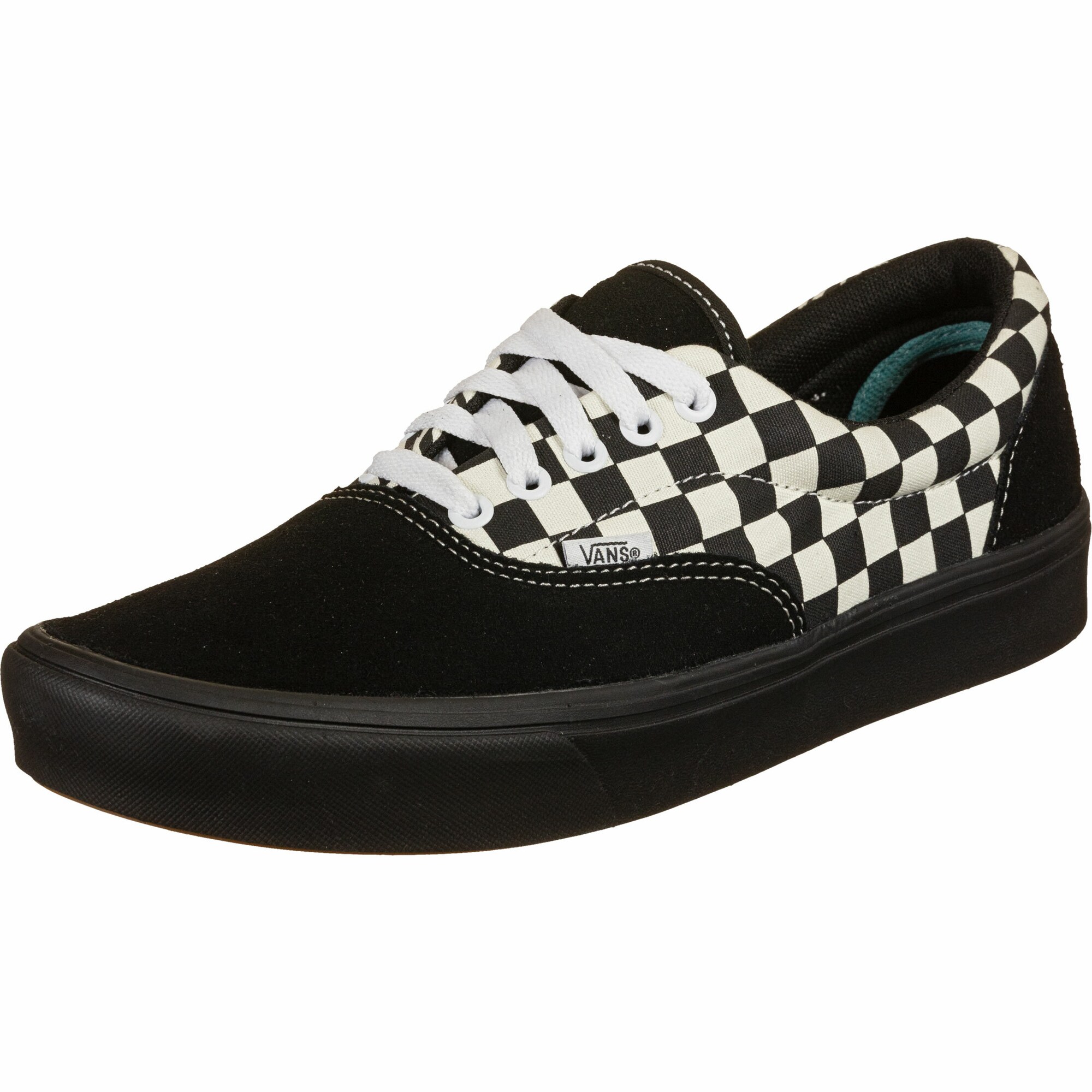 VANS Sportbačiai be auliuko ' Comfy Cush Era '  juoda / balta