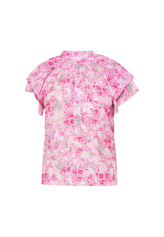 FELIPA Bluse 'Fashion Look' Damen Größe M pastellgrün / hellgrün / pink / rosa