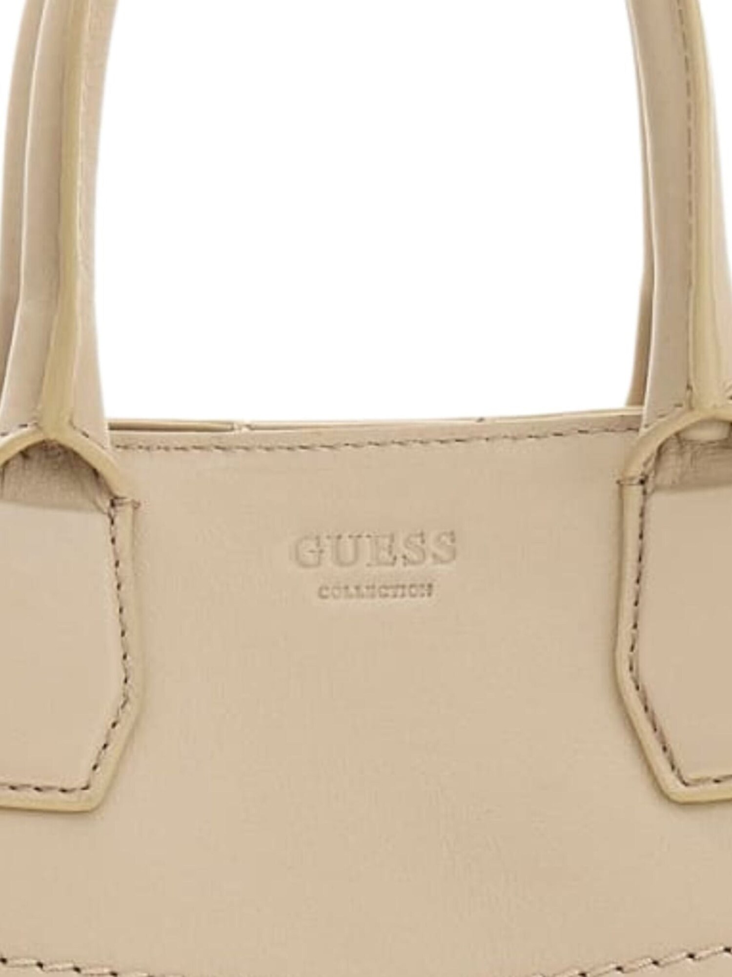 GUESS Bolso de hombro 'Guess Sac Bandoulière Yulia Small Satchel Sand' beige – imagen 4