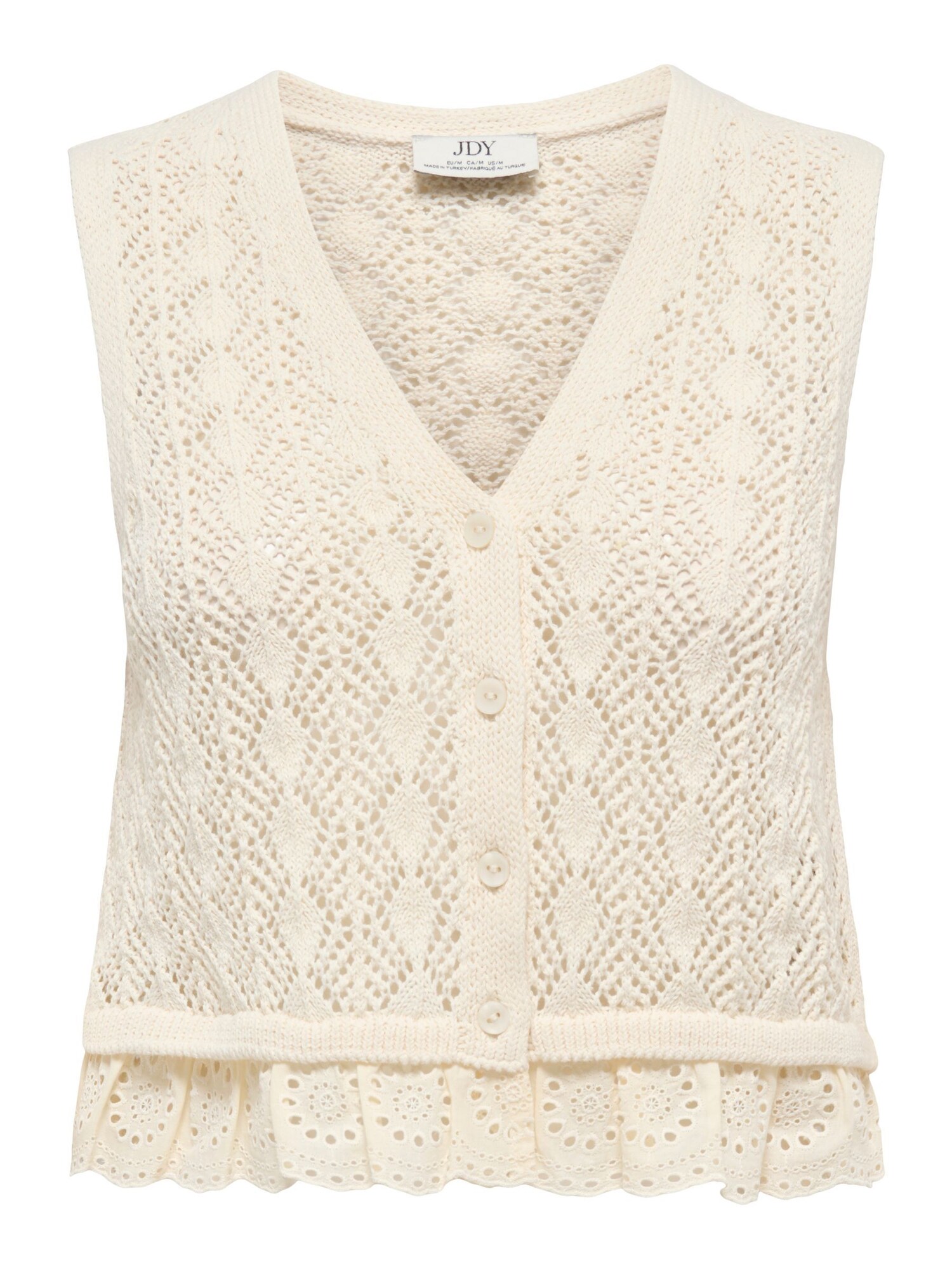 Jdy Gebreide Bodywarmer 'JDYSofie' Crème