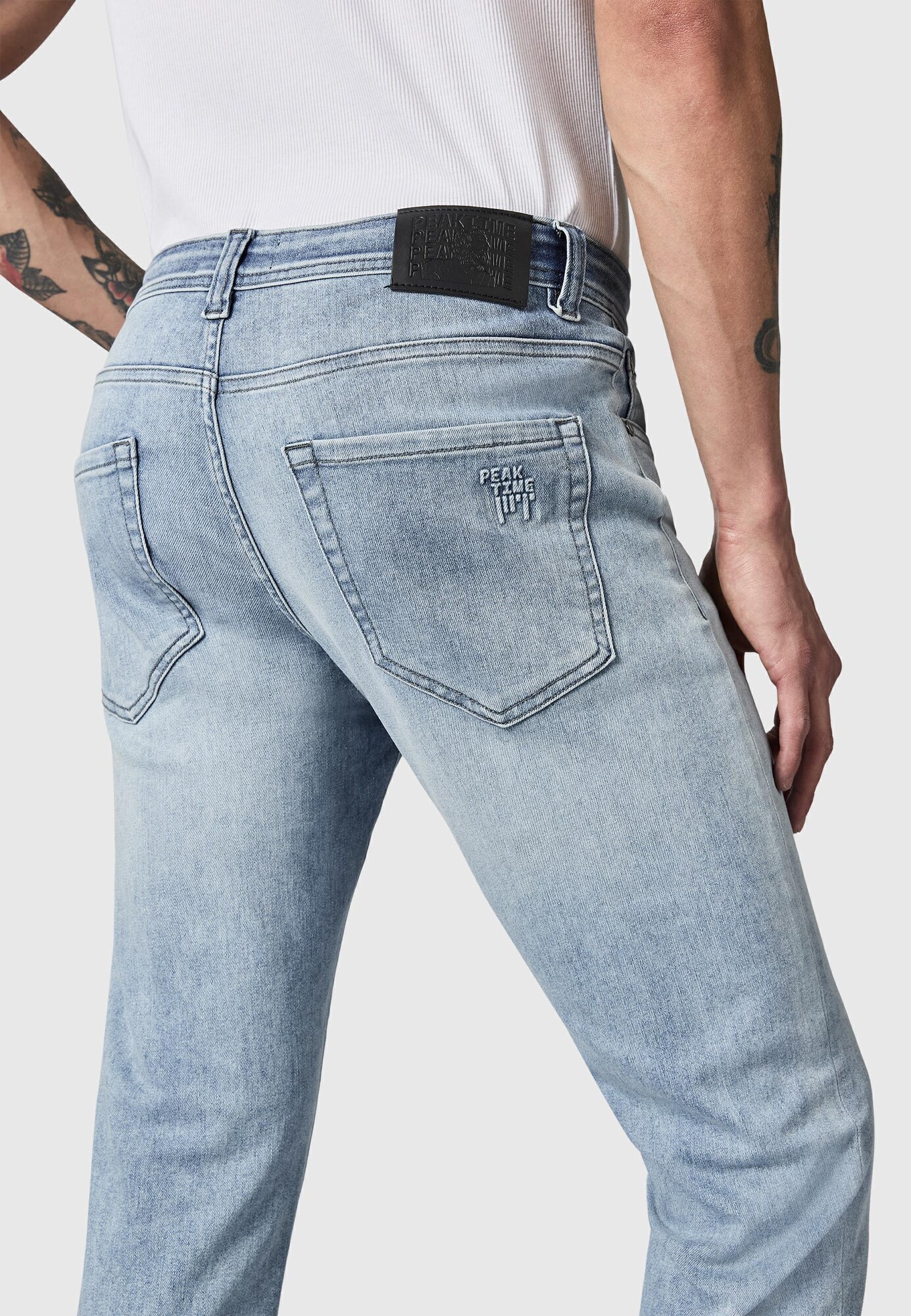 Peak Time Džínsy 'Mailand'  modrá denim (obrázok 3)