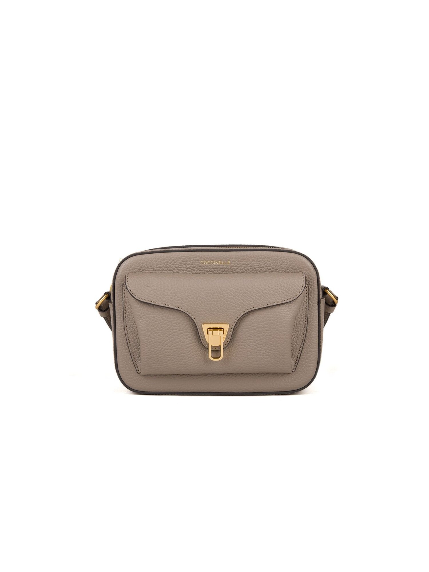 Coccinelle Bolso de hombro 'Coccinelle Beat Soft Handbag Grained Leather'  taupe