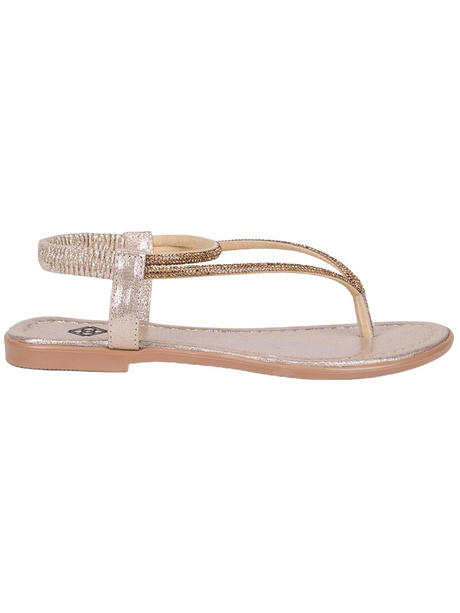 Desa Teenslipper 'Zehenstegsandalen' Goud
