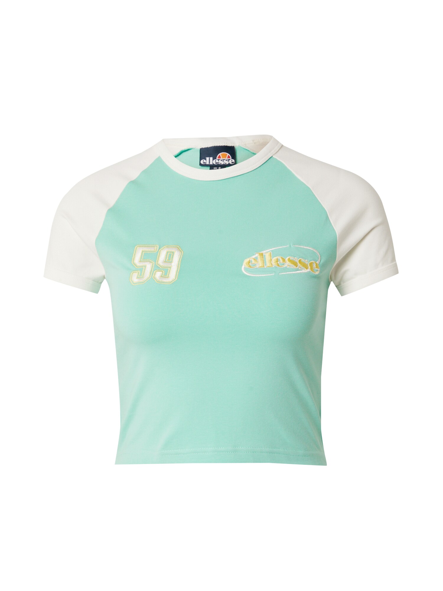 ELLESSE Póló 'VAMAVECHE'  sárga / menta / fehér akciós termékkép 1