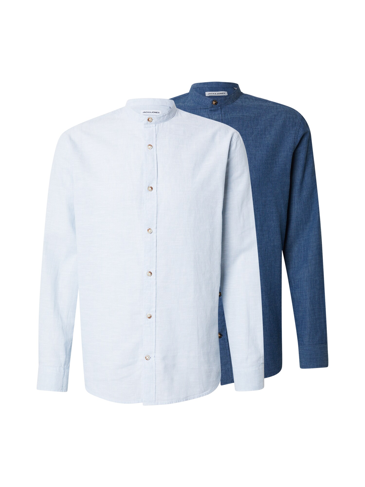 JACK & JONES Cămașă 'JJESUMMER'  bleumarin / albastru pastel