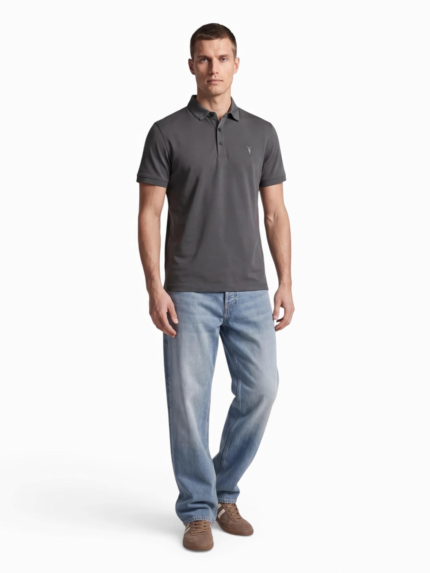 AllSaints Camiseta 'REFORM'  gris oscuro – imagen 4