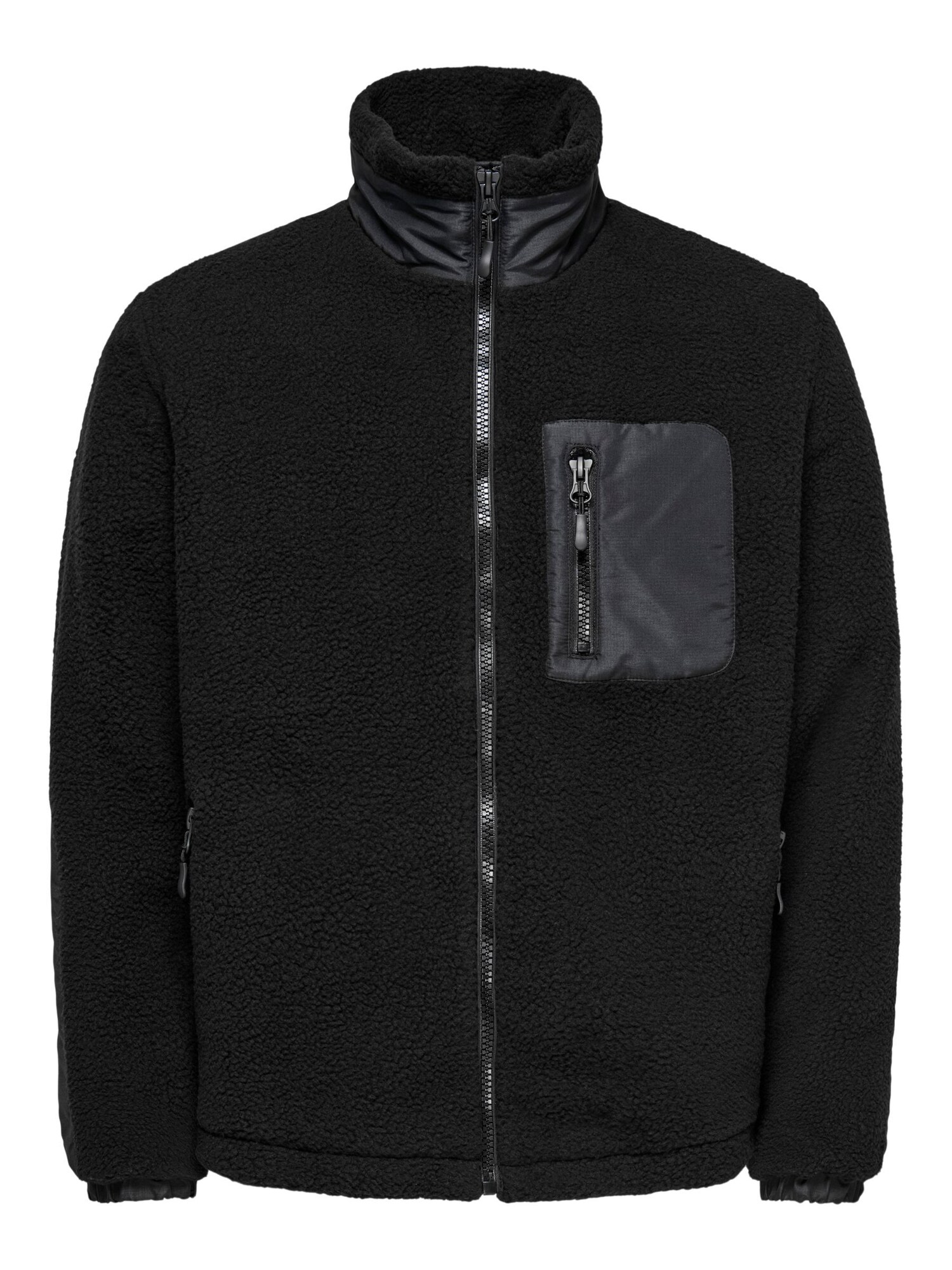 Only & Sons Giacca di pile 'ONSTYRO'  nero