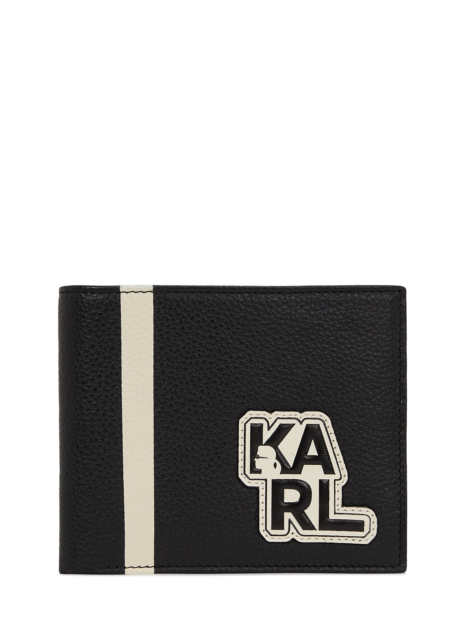 Karl Lagerfeld Pénztárcák 'Athleisure'  fekete / piszkosfehér akciós termékkép 1