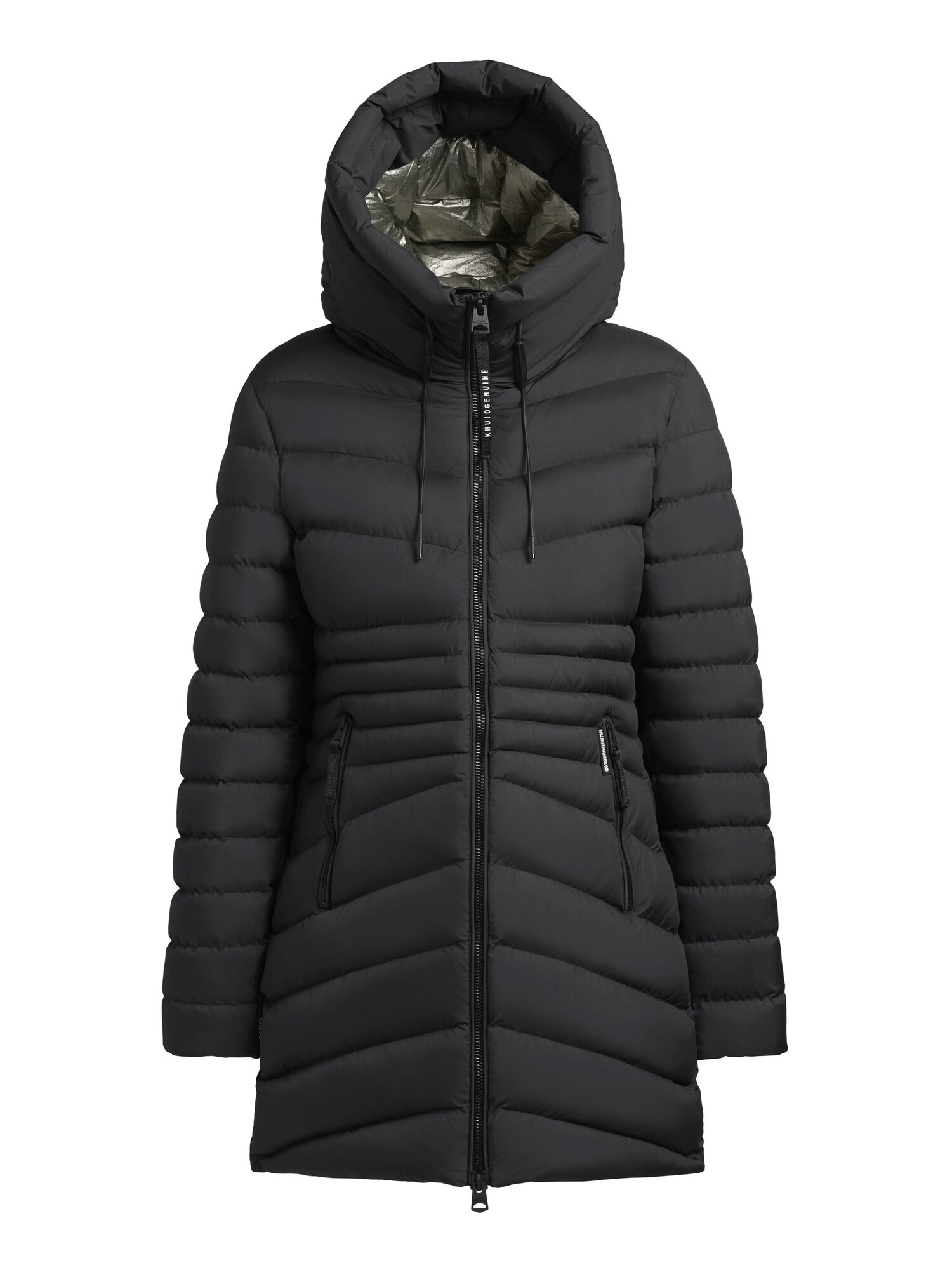 khujo Palton de iarnă SAMAR  negru