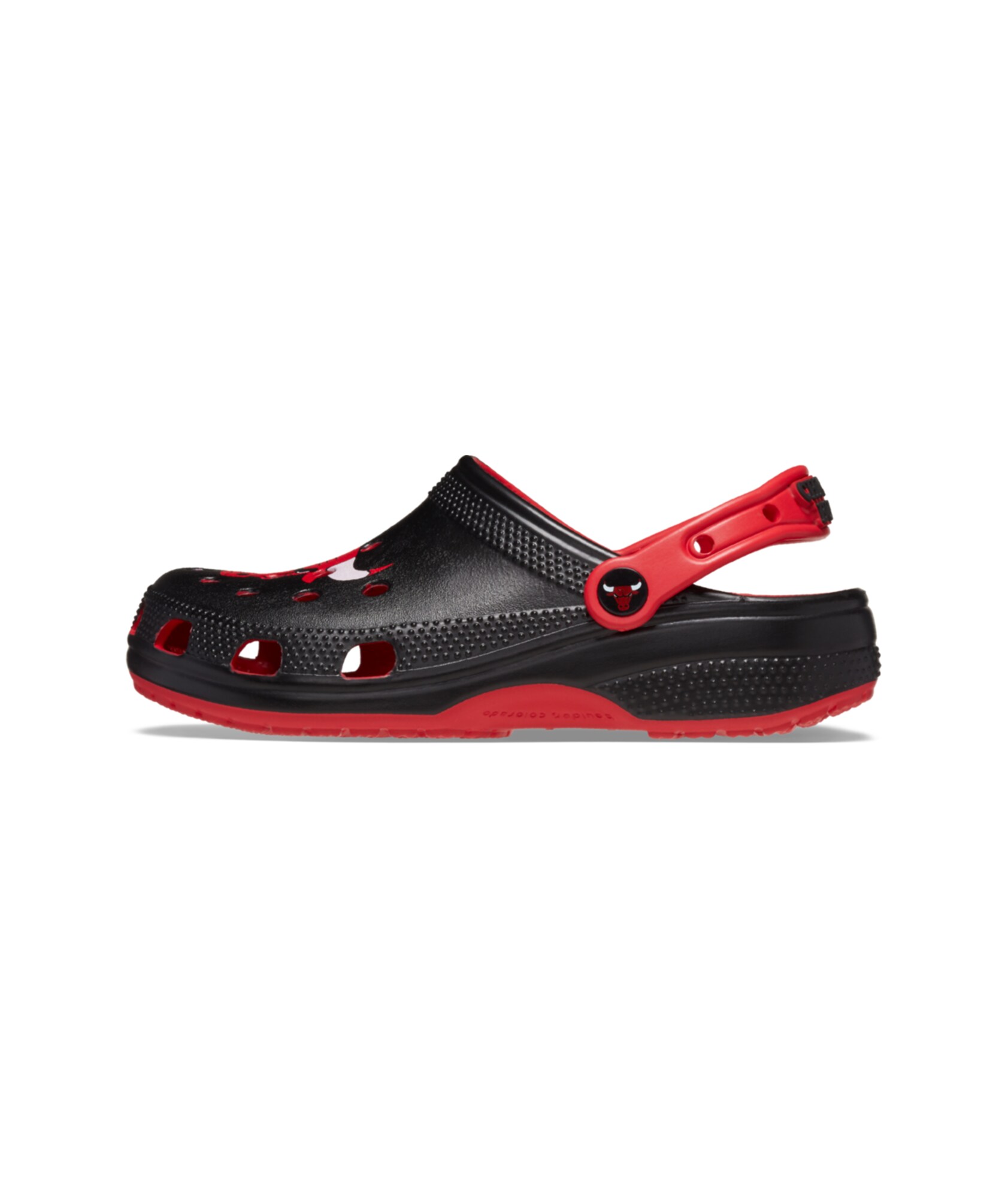 Crocs Dreváky 'NBA Chicago Bulls Classic'  červená / čierna / biela