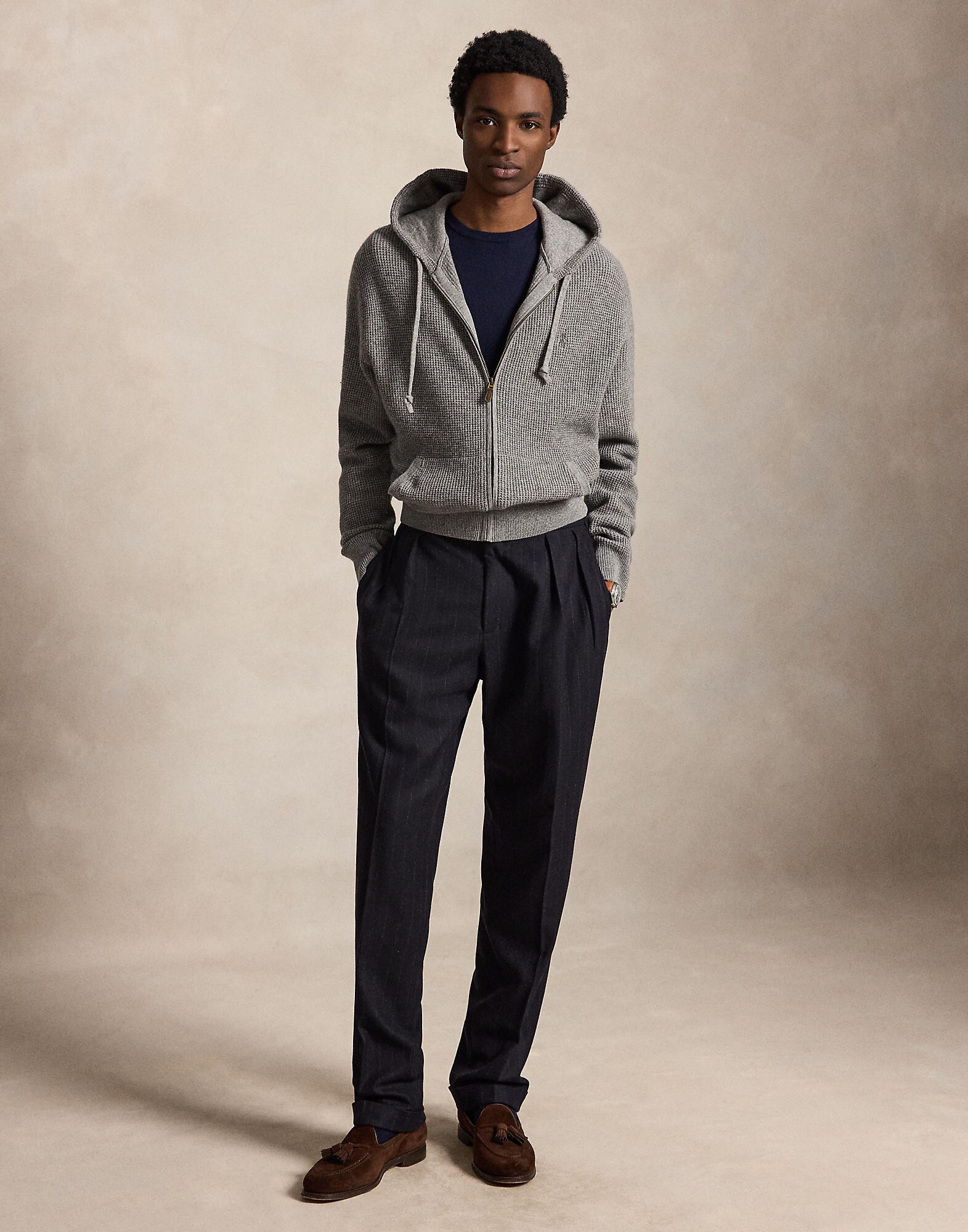 Polo Ralph Lauren Cárdigan gris – imagen 4