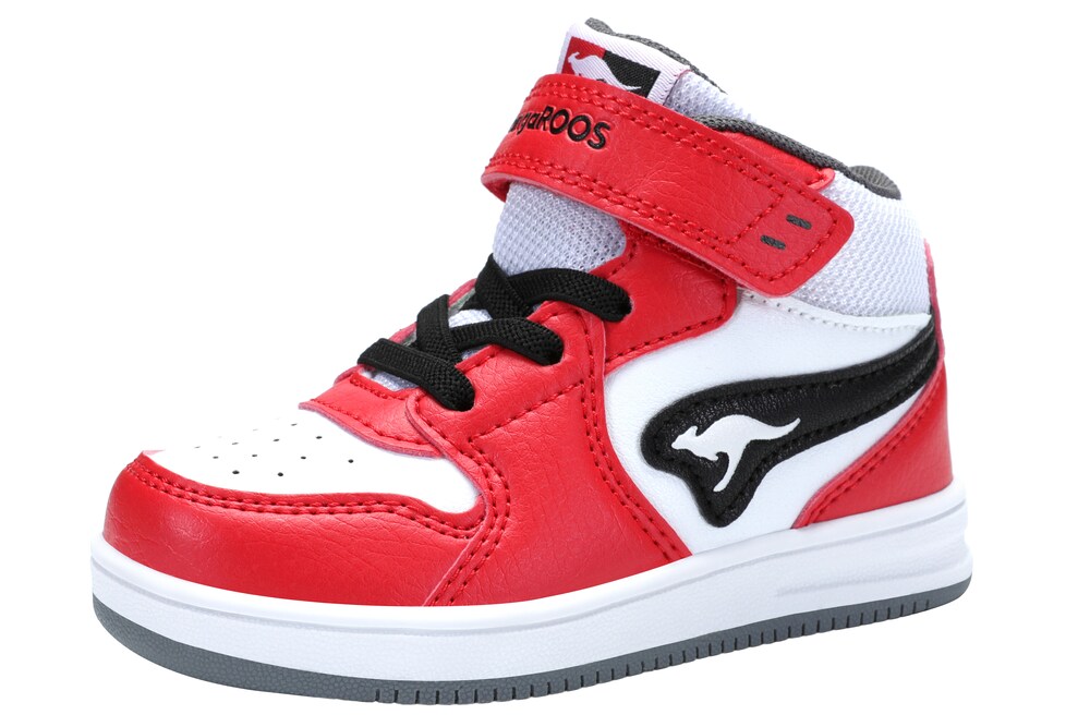 KangaROOS Sneaker Jungen Größe 22 rot / weiß