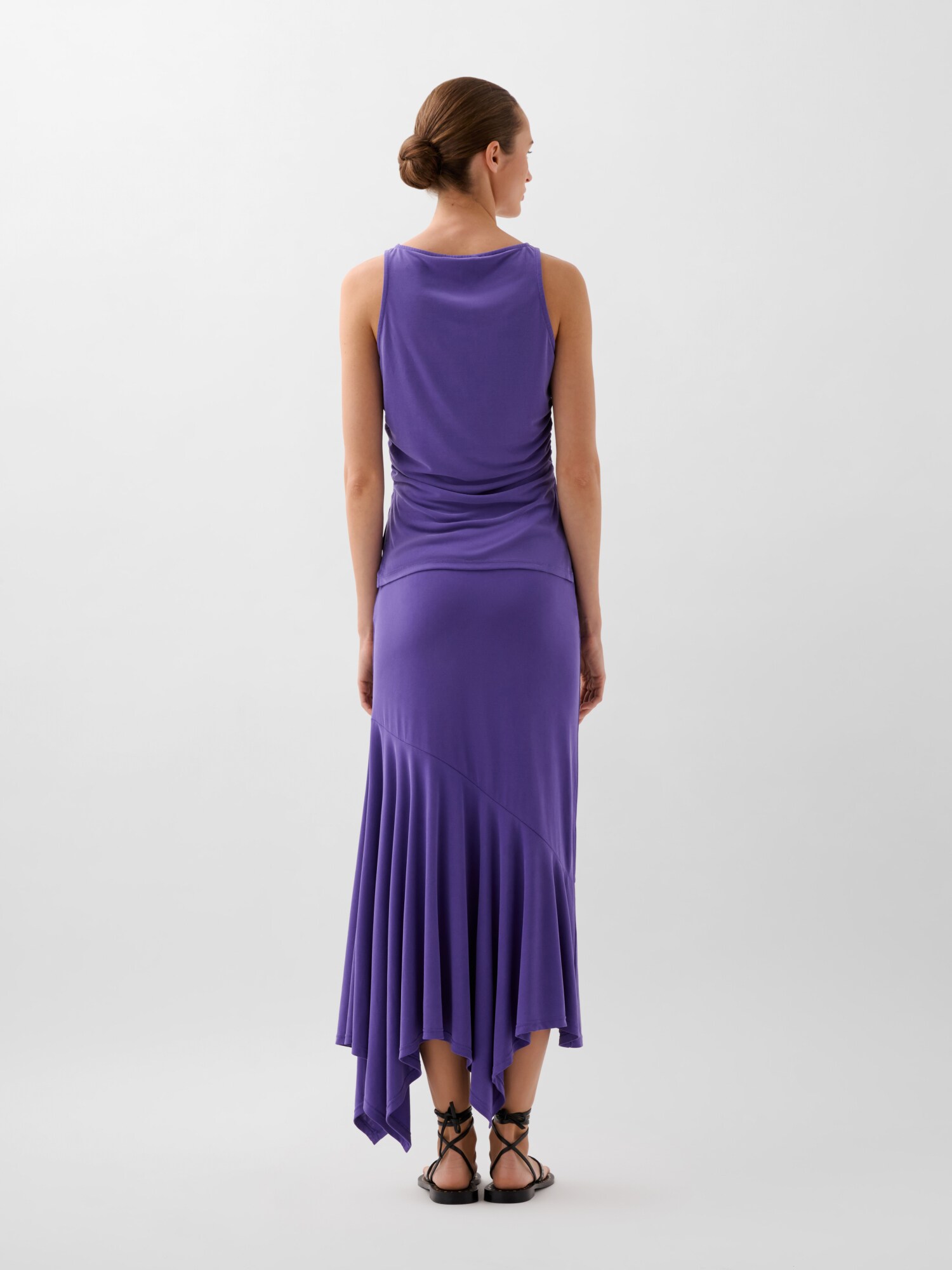 Thumbnail - Scalpers Rouched Ruffle Skirt