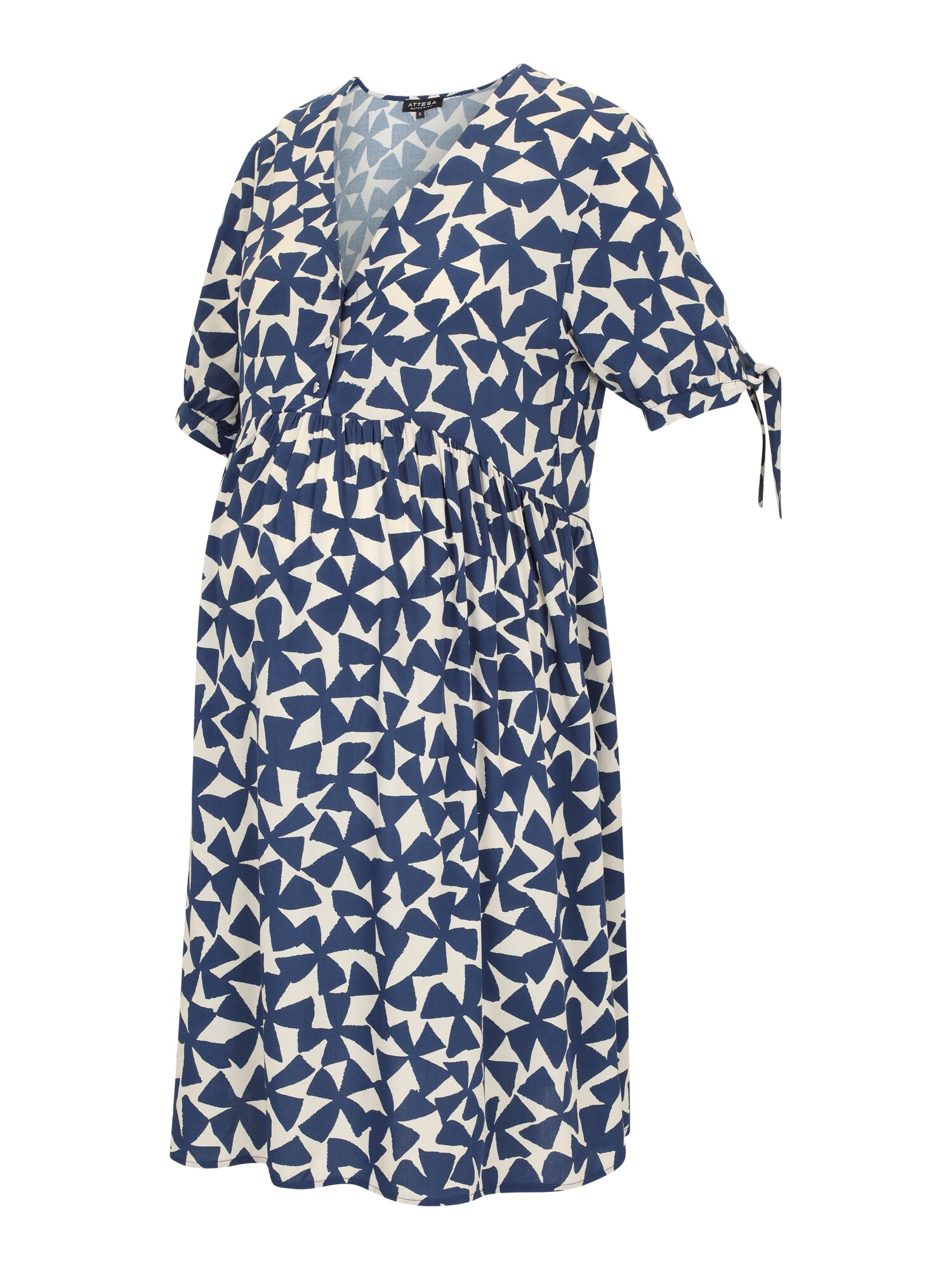 Attesa Rochie de vară  crem / bleumarin