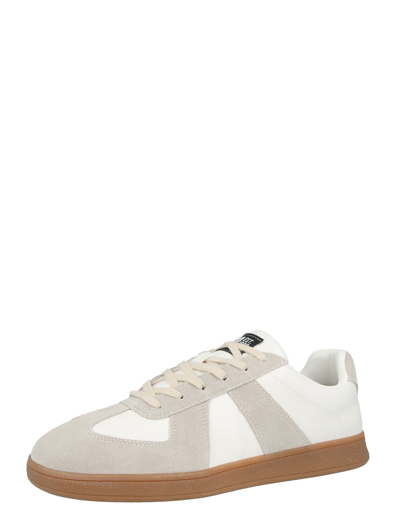 STEVE MADDEN Sneaker low Waltor  gri / alb