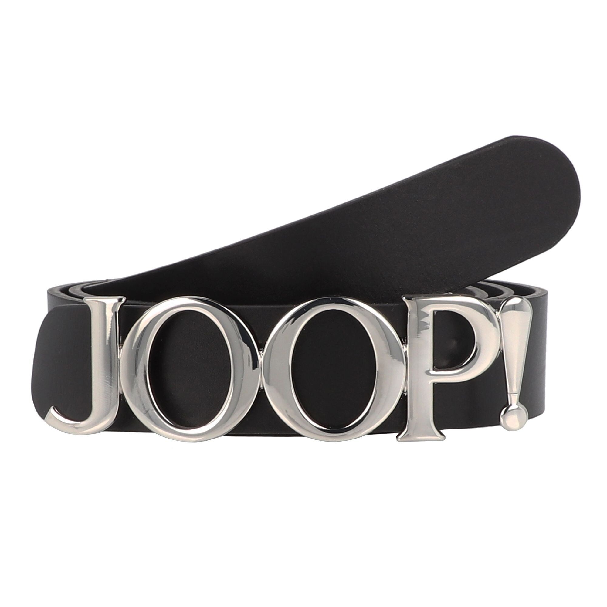 JOOP! Curea  negru / argintiu
