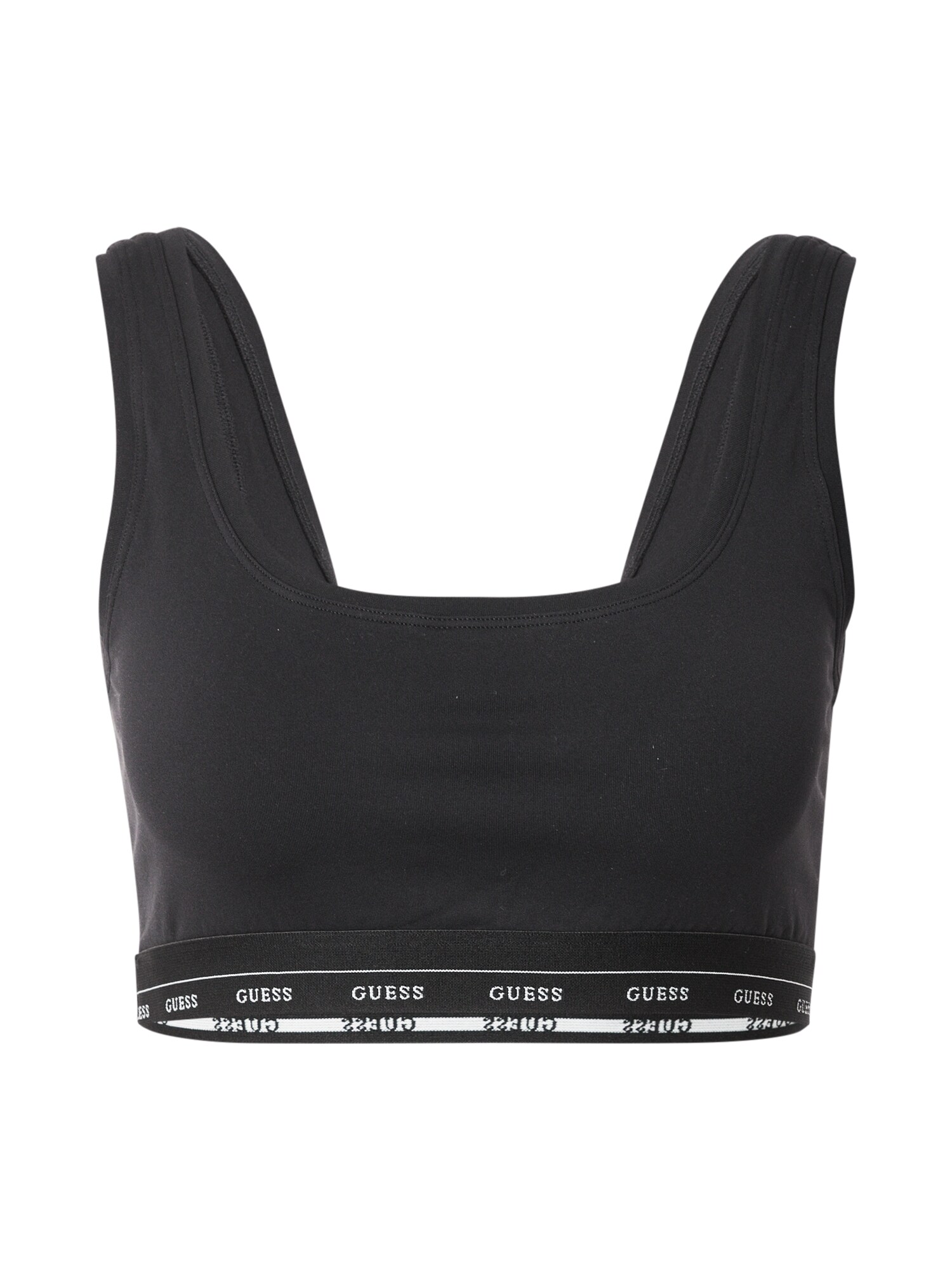 GUESS Sutien Matilde  negru / alb