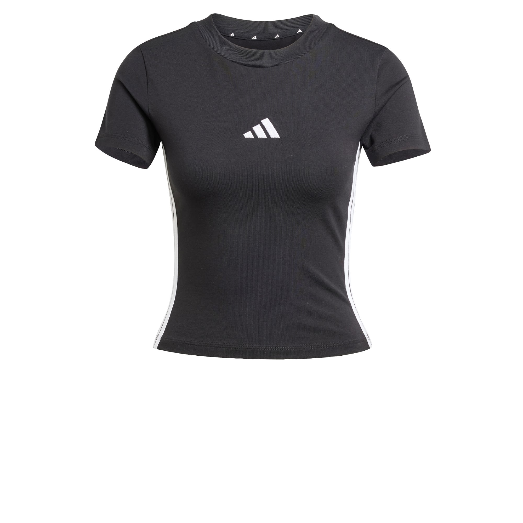 ADIDAS SPORTSWEAR Tricou funcțional Essentials  negru / alb