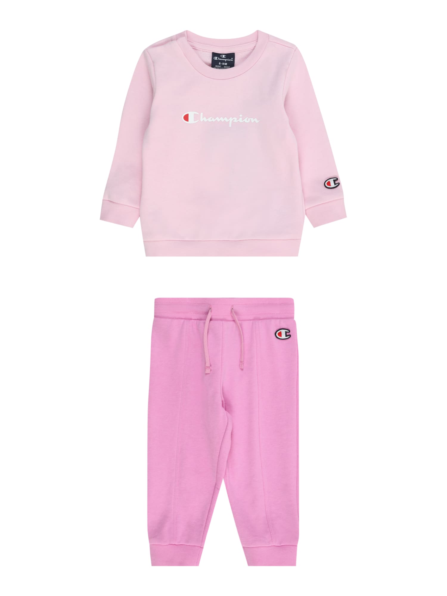 Champion Authentic Athletic Apparel Jogging ruhák  rózsaszín / rózsaszín / piros / fehér