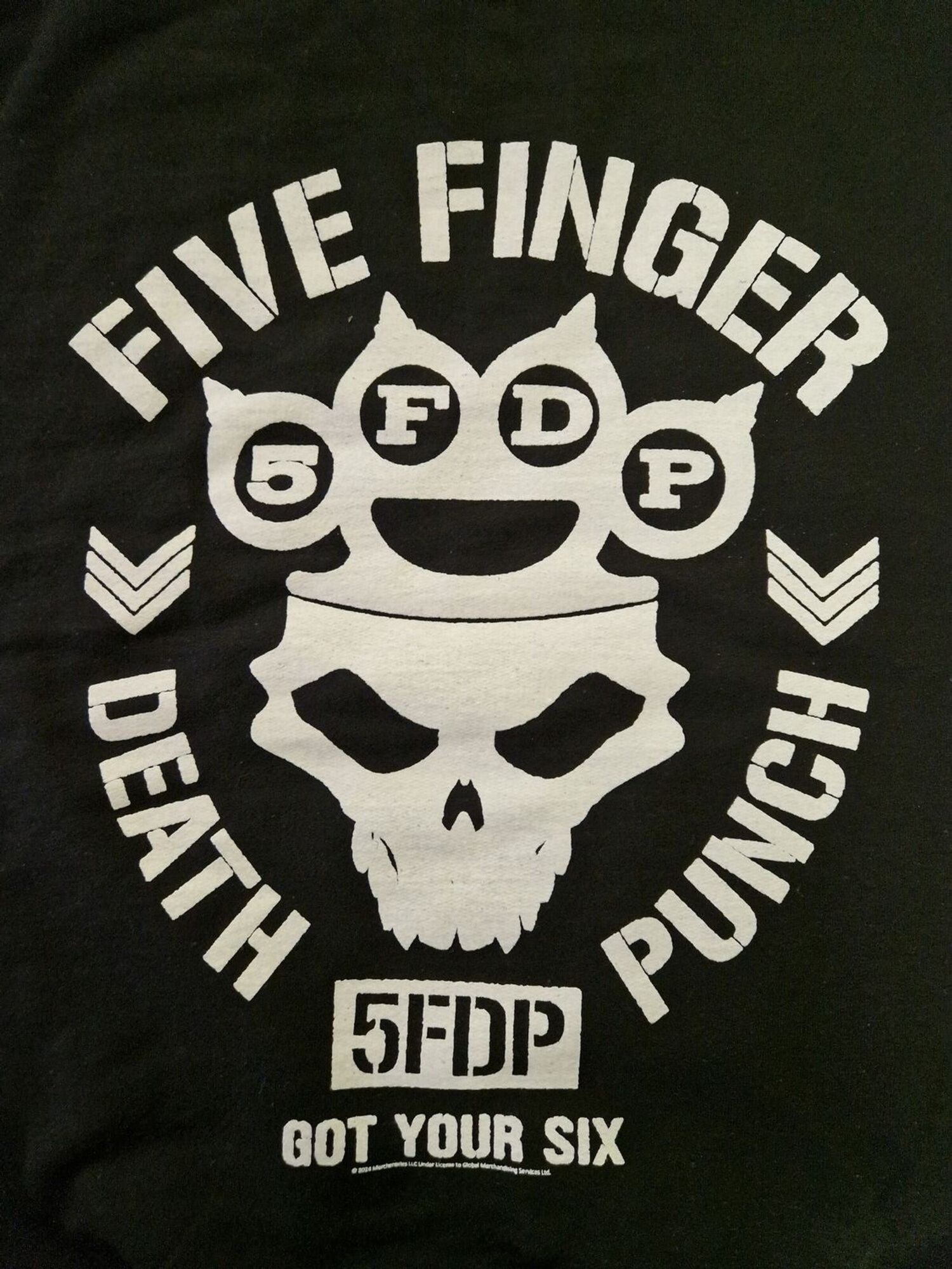 Five Finger Death Punch Sudadera 'Five Finger Death Punch Army Sweatshirt Sweatshirt' negro – imagen 3