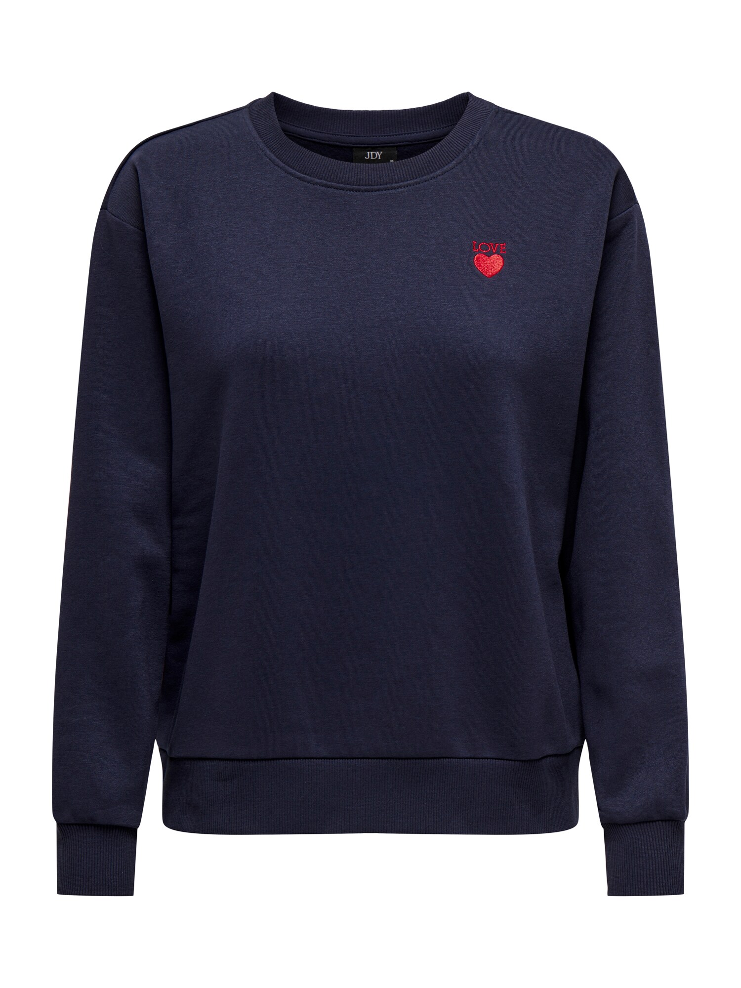 JDY Bluză de molton JDYPARIS  albastru / roșu