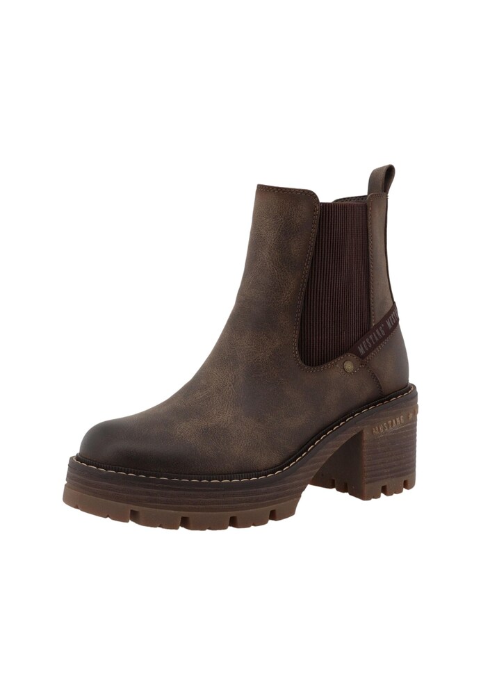 MUSTANG Stiefelette 'Madlin' Damen Größe 37 braun Winterschuhe