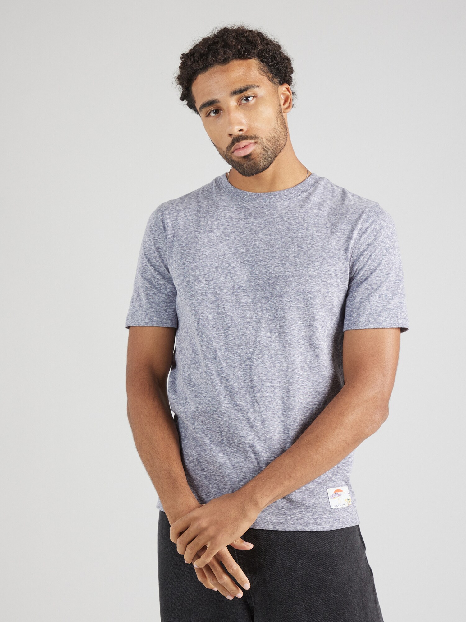 SCOTCH & SODA Póló  szürke / fehér termék 2. képe