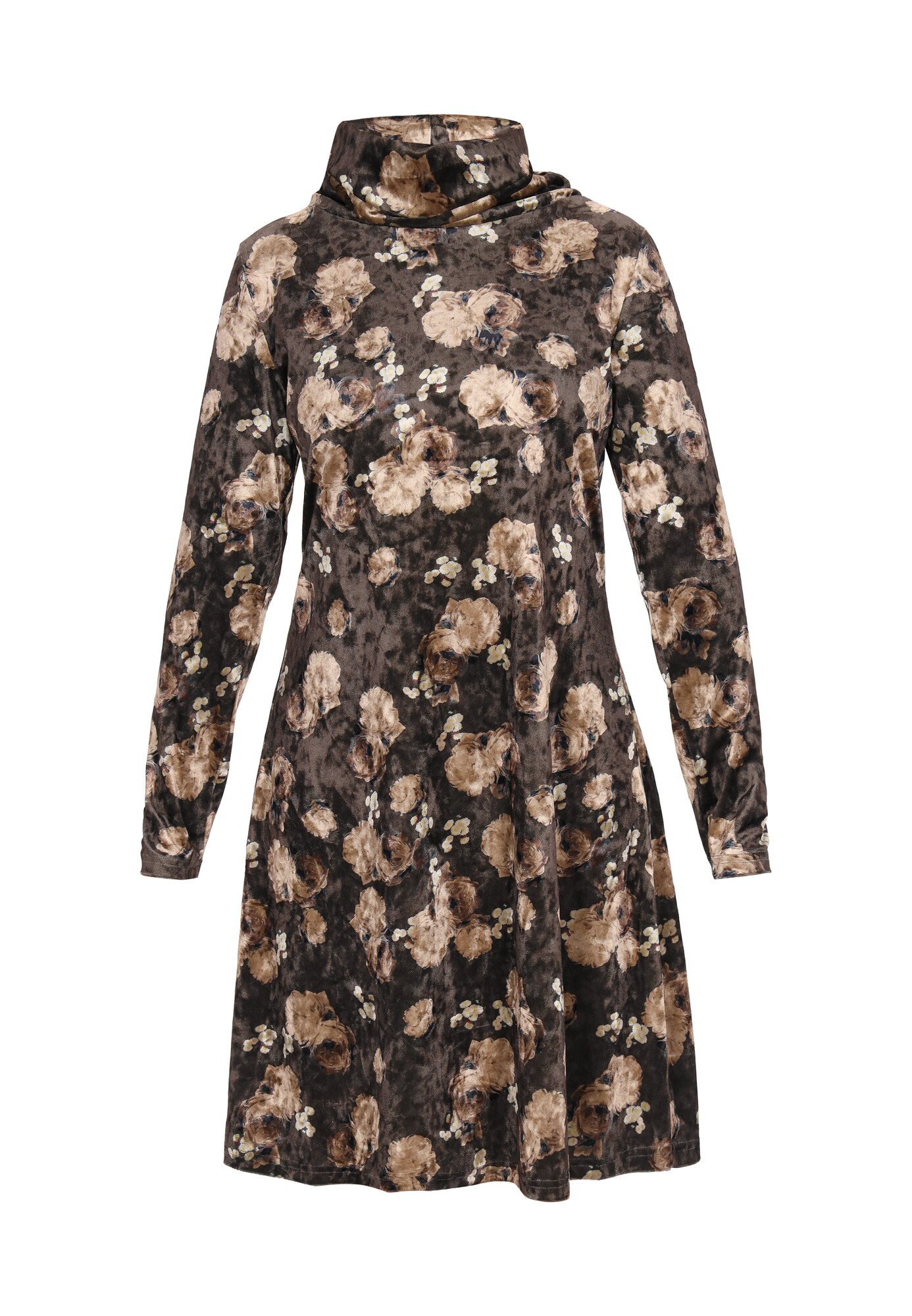 Usha Rochie  bej / maro