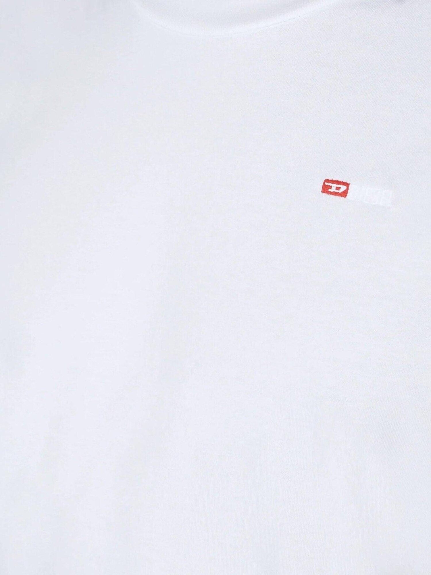 DIESEL Camiseta 'T-DIEGOR-LS-MICRODIV'  blanco – imagen 2