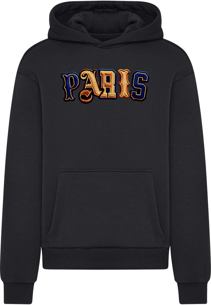 Mister Tee Sweatshirt 'Paris' Herren Größe XXL blau / orange / schwarz