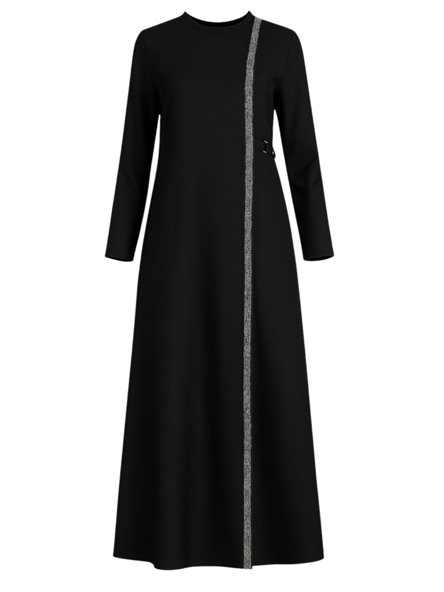 fashionshowcase Vestido 'Leila-Ferace'  negro