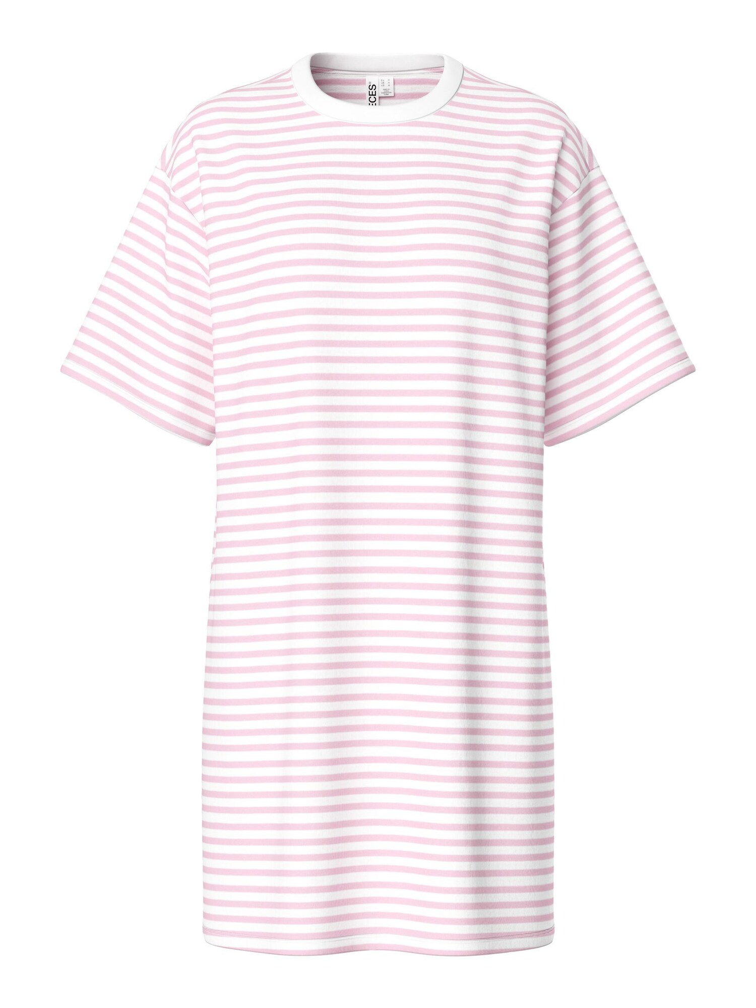 Pieces Jurk 'PCSadie' Rosa / Wit