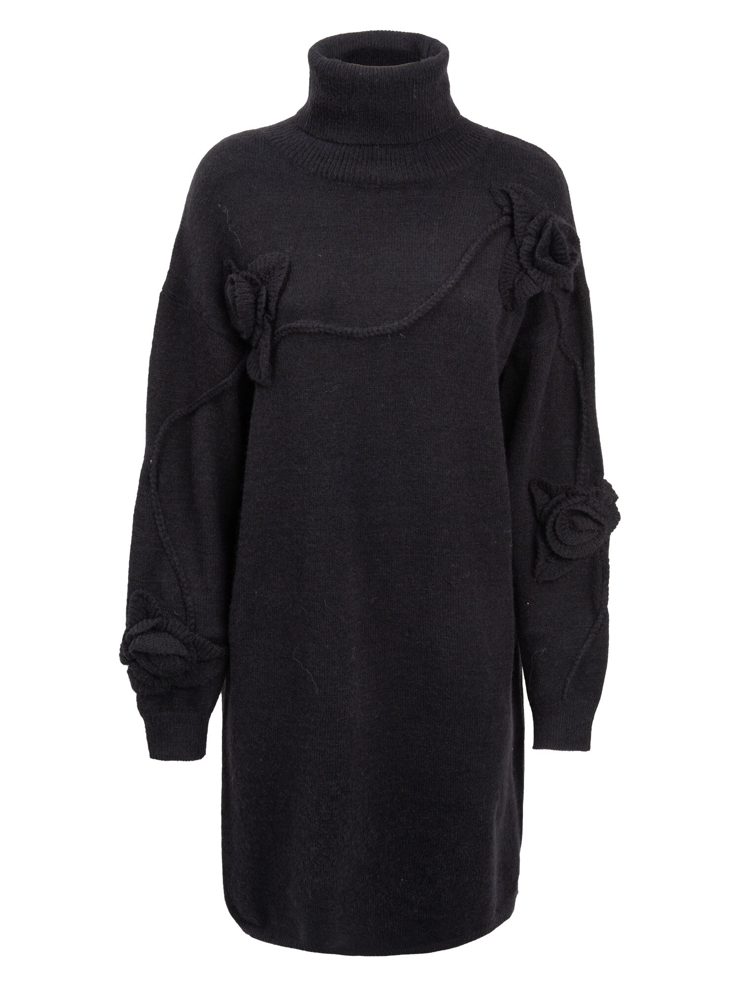 Influencer Rochie tricotat  negru