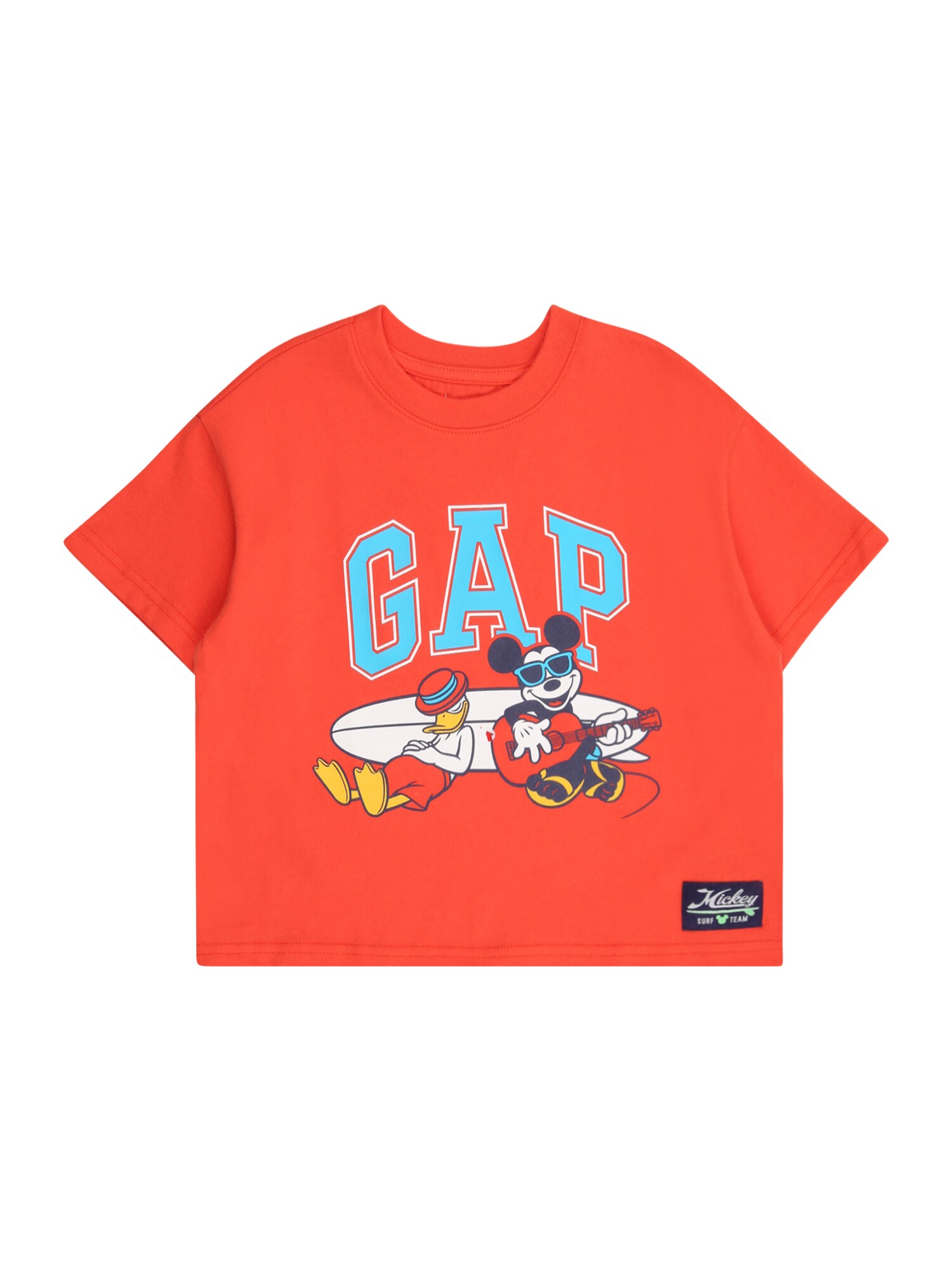 GAP Póló 'DIS MICKEY'  világoskék / sárga / világospiros / fehér akciós termékkép 1