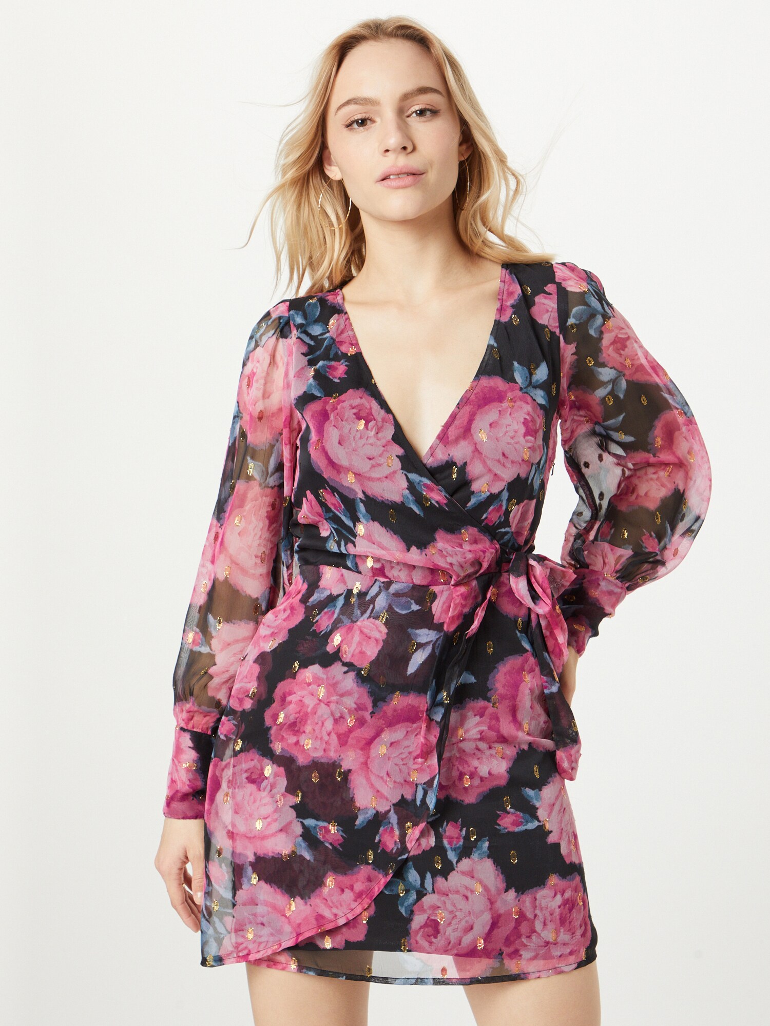 Dorothy Perkins Ruha  fűzöld / rózsaszín / fekete termék 2. képe
